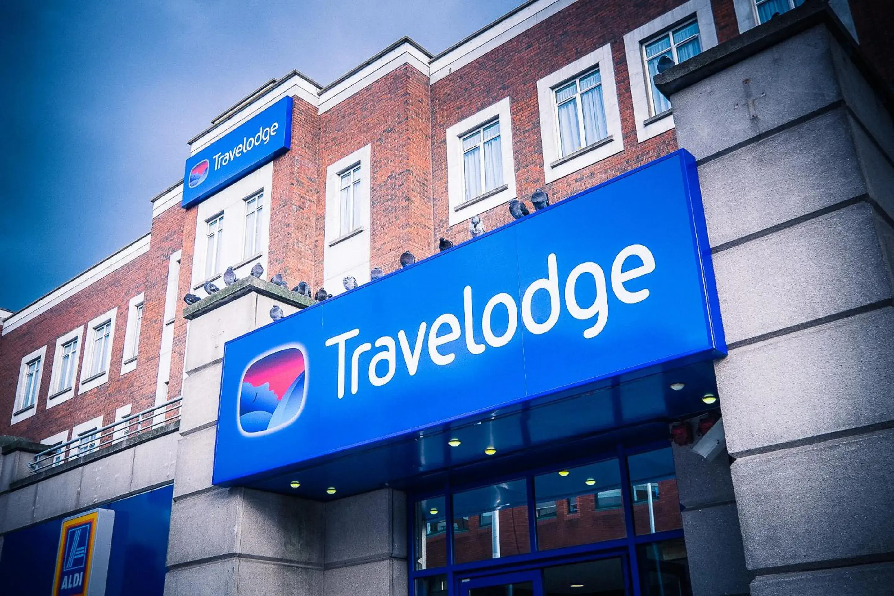 Facade/entrance in Travelodge Dublin City Rathmines Facade/entrance in Travelodge Dublin City Rathmines