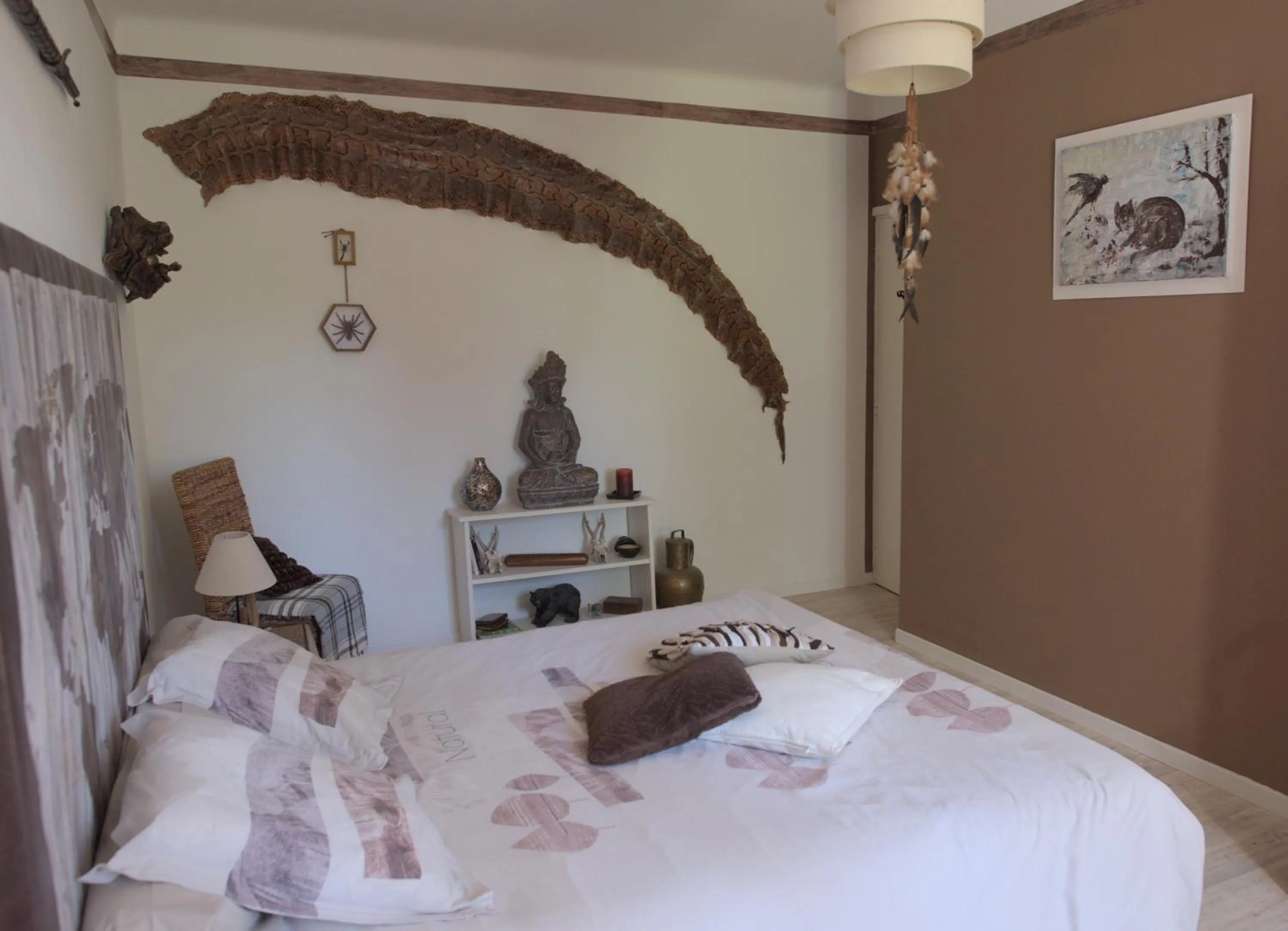 Photo of the whole room, Bed in Le Fer en Cèze
