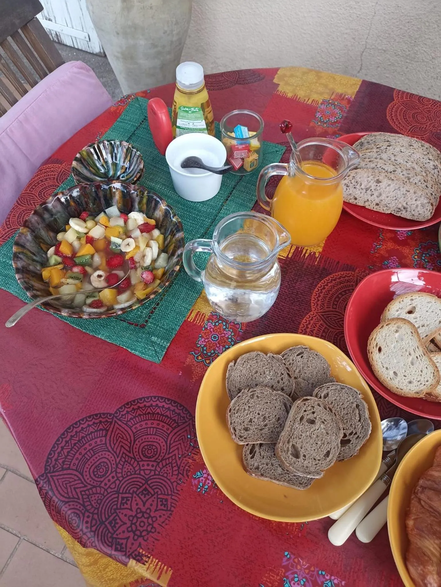 Breakfast in Le Fer en Cèze