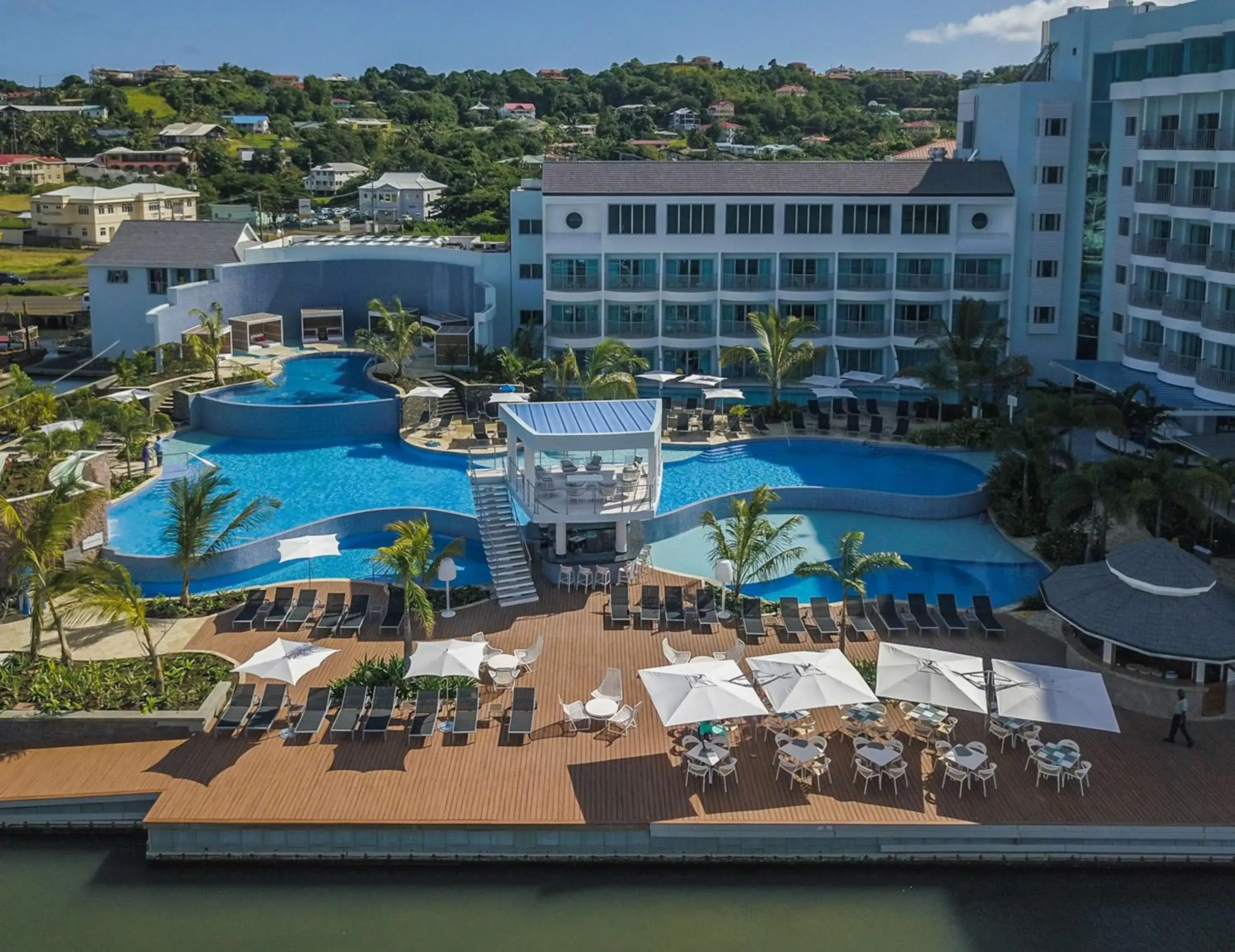 Property building in Harbor Club St Lucia, Curio Collection by Hilton Property building in Harbor Club St Lucia, Curio Collection by Hilton