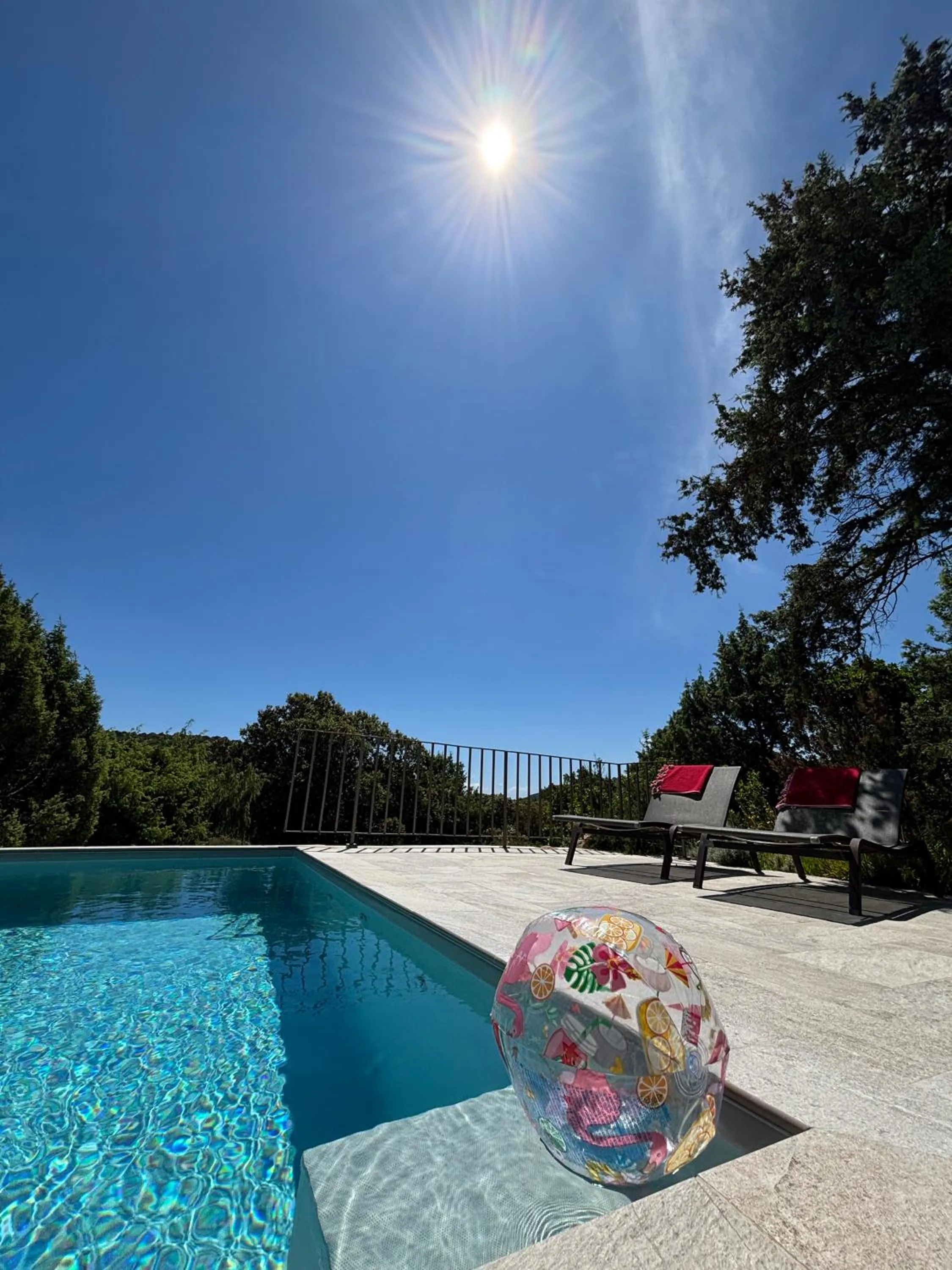 Swimming pool in Villa Giulia