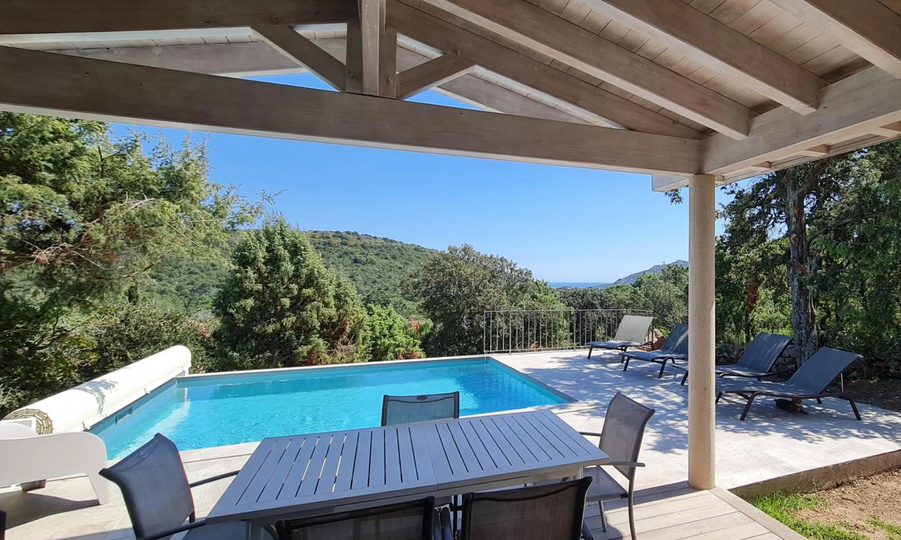 Swimming pool in Villa Giulia