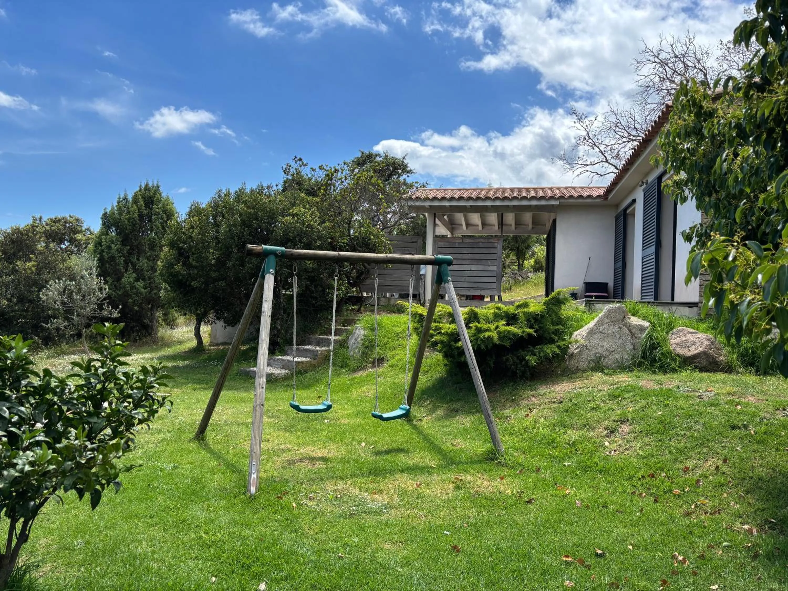 Garden view in Villa Giulia