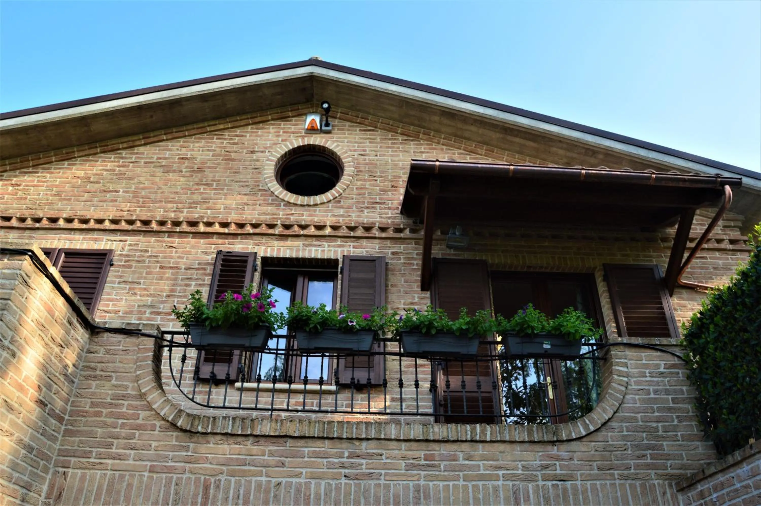 Balcony/Terrace in B&B Madonna Carradori