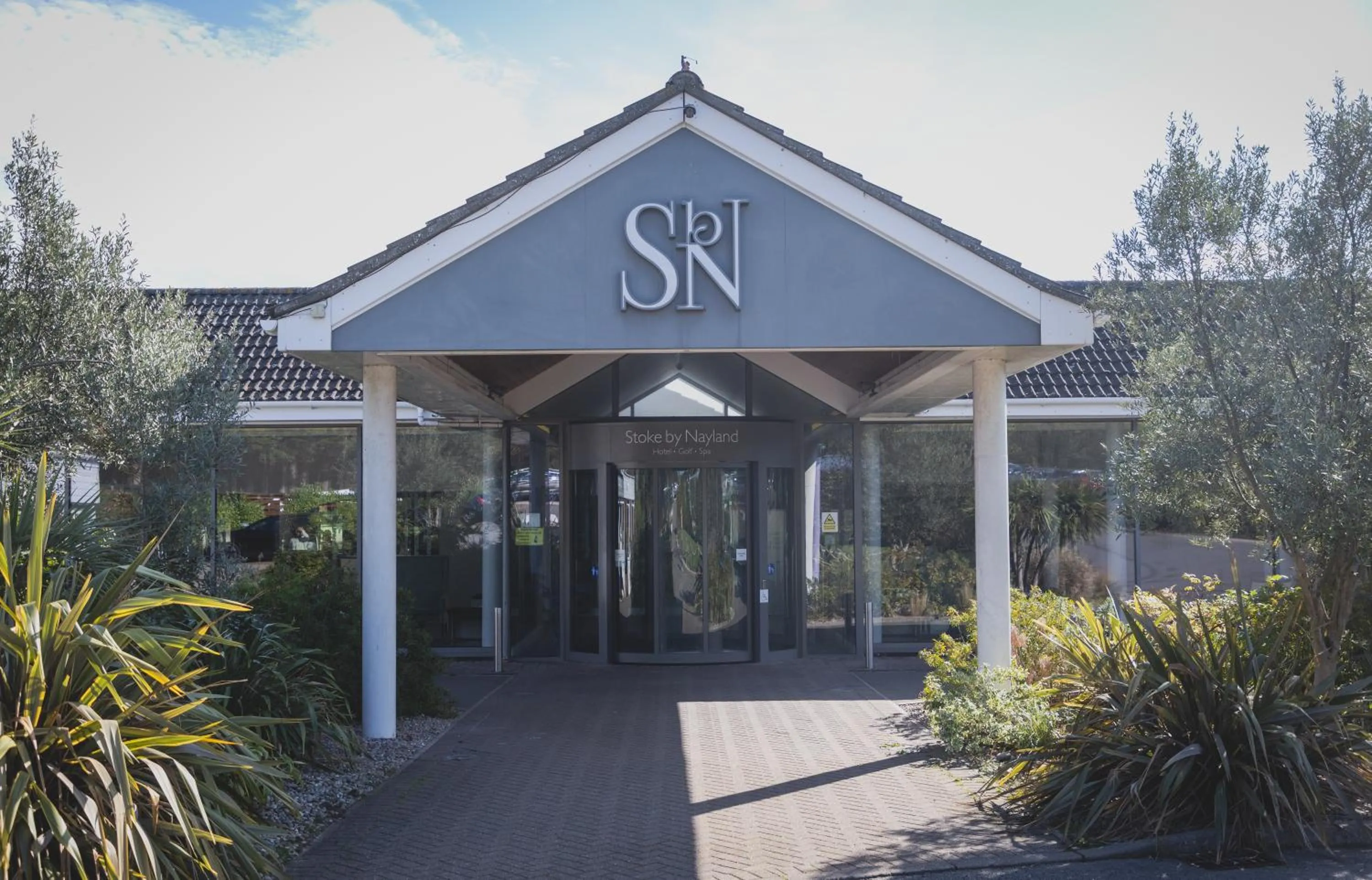 Facade/entrance in Stoke By Nayland Hotel, Golf & Spa
