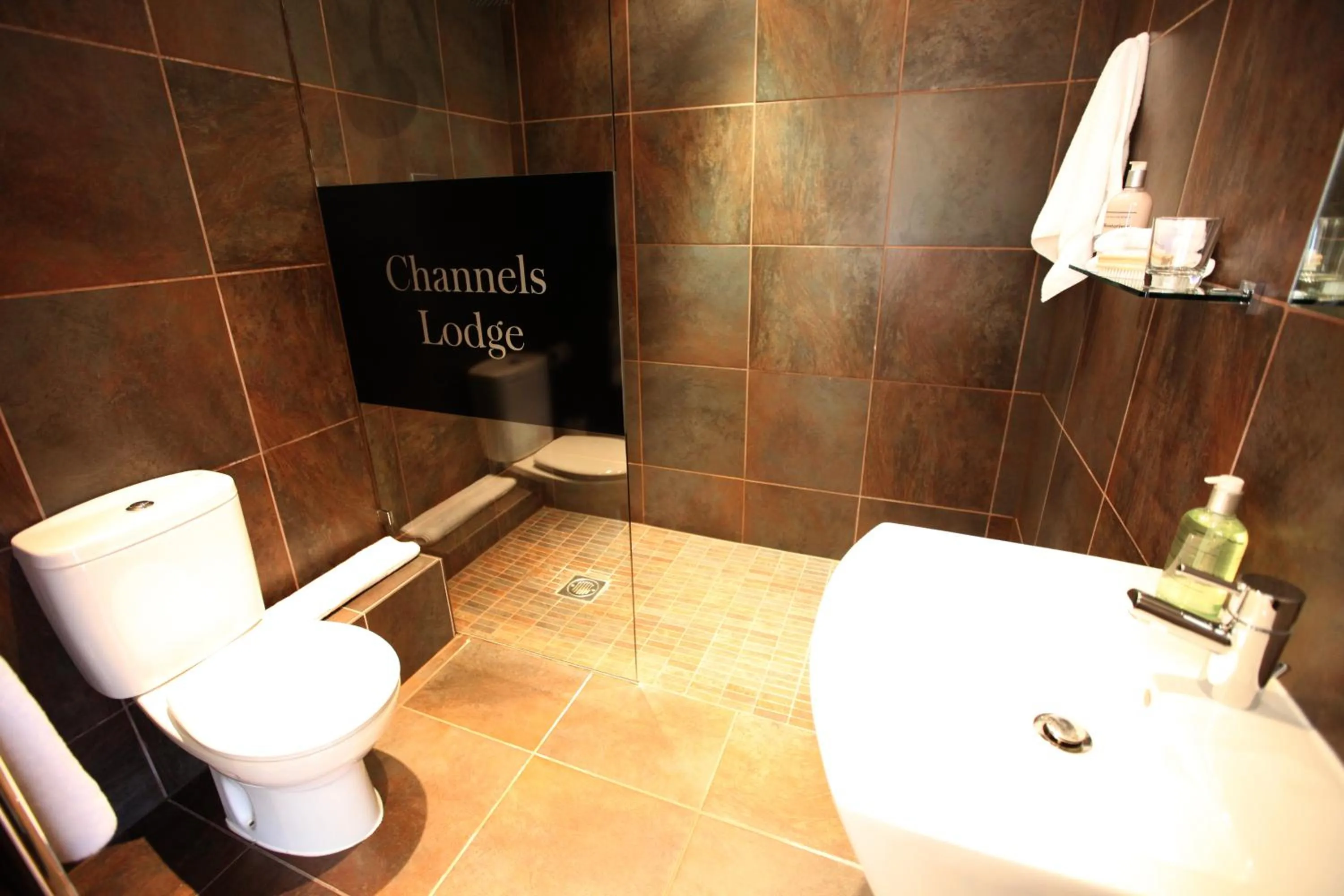 Bathroom in Channels Hotel