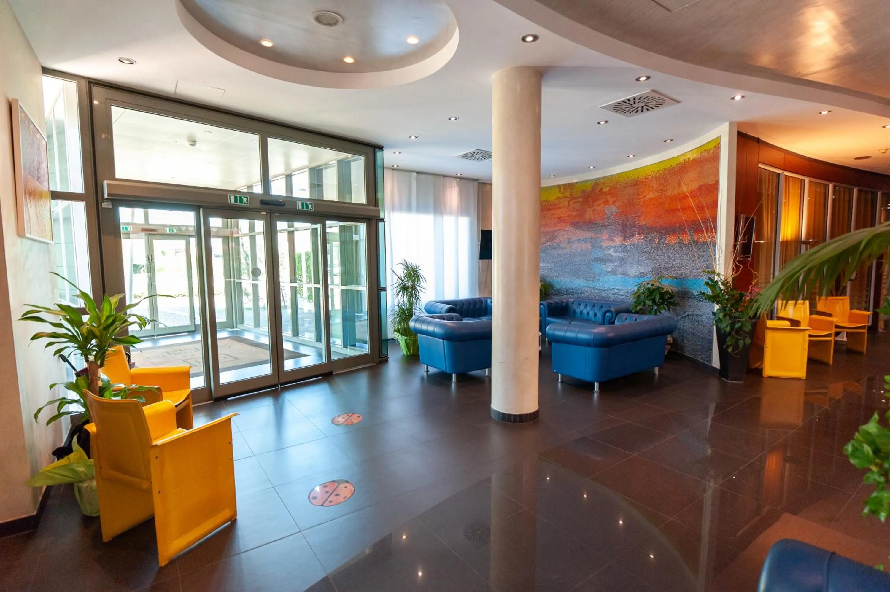 Lobby or reception in Concordia Hotel