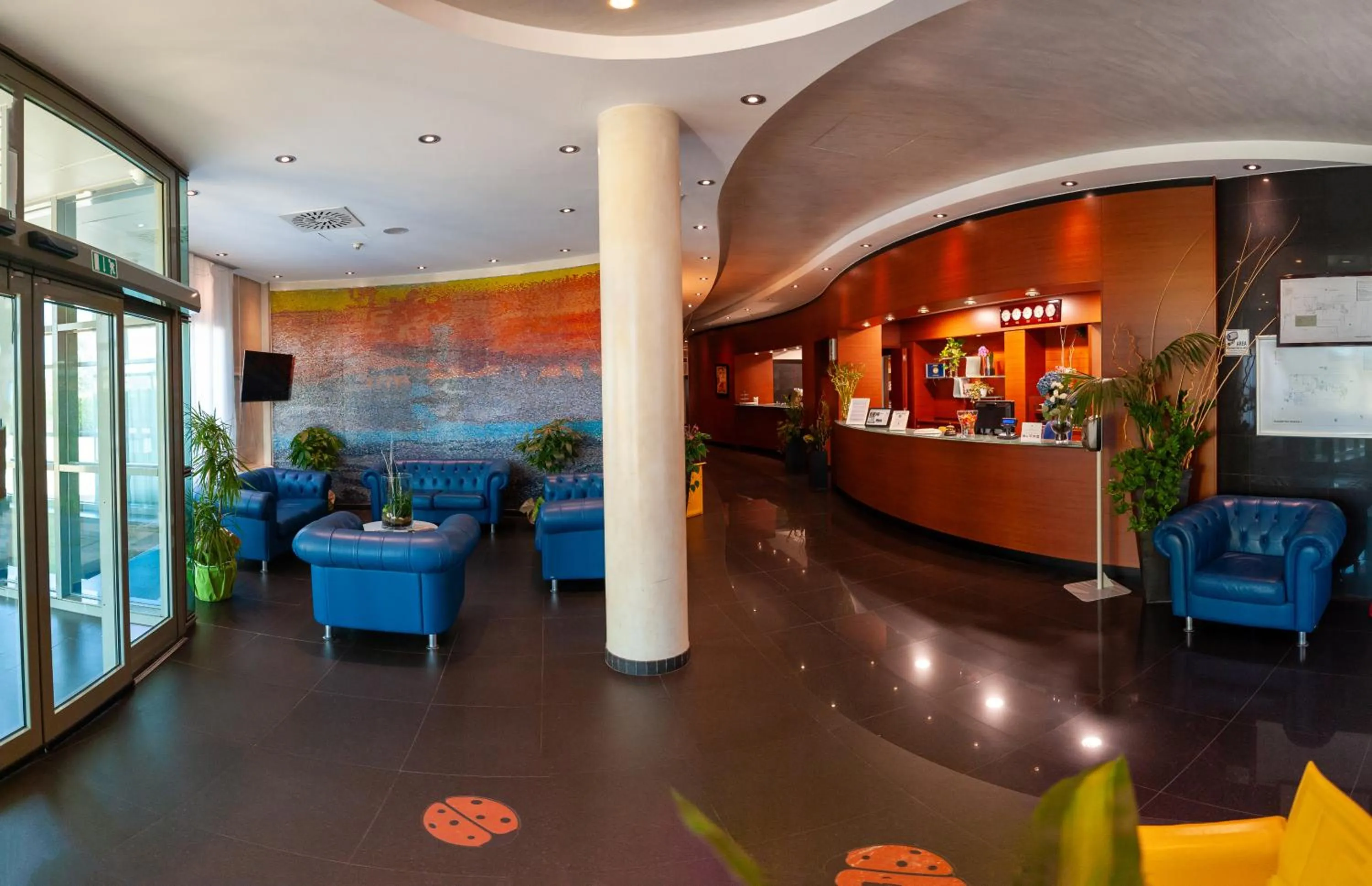 Lobby or reception in Concordia Hotel