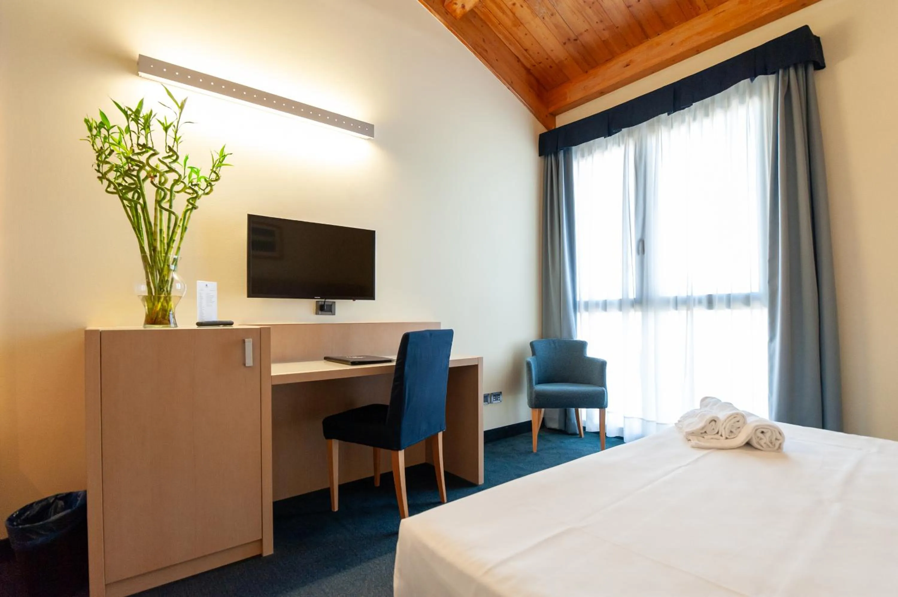 TV and multimedia, Bed in Concordia Hotel