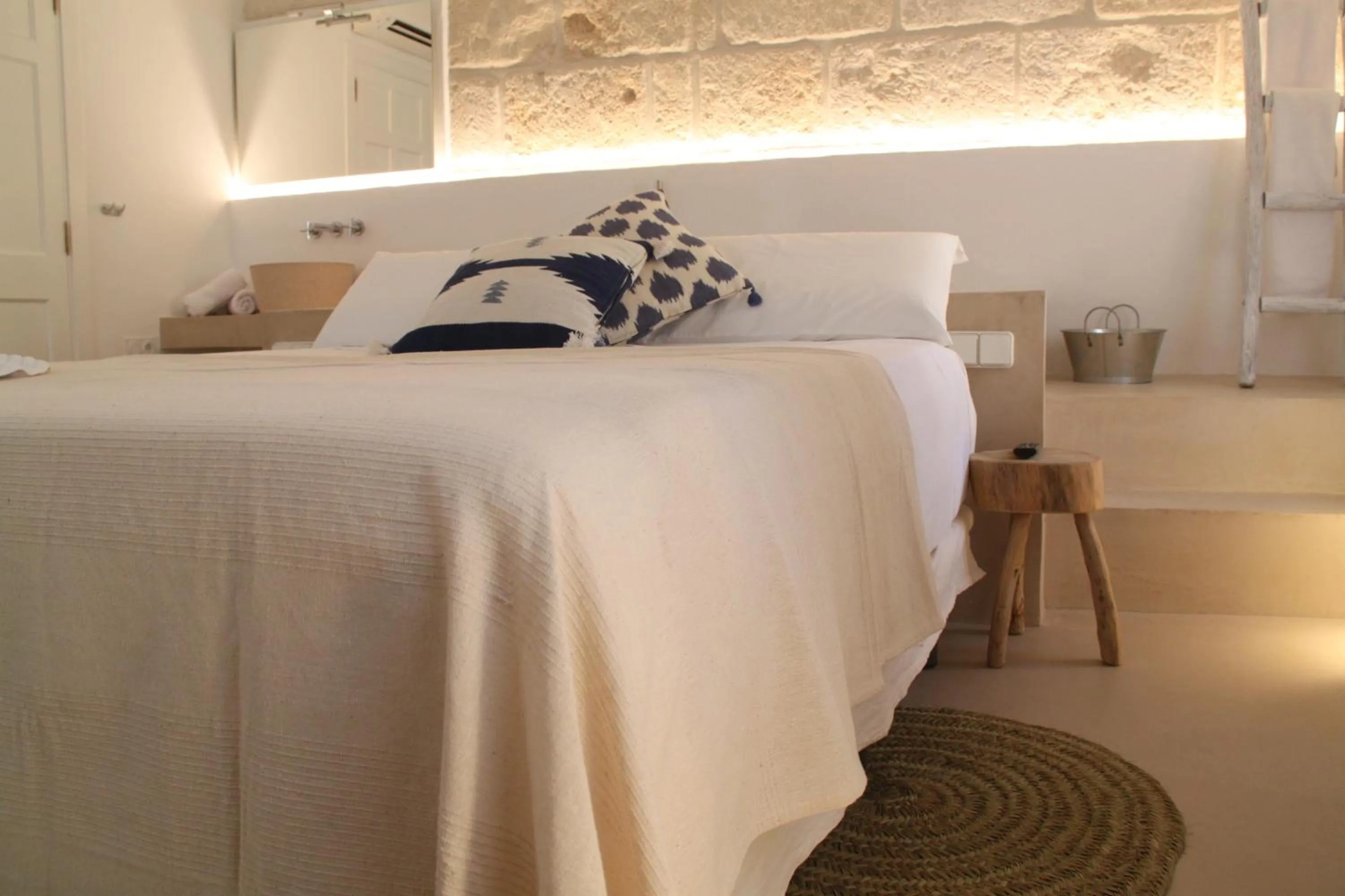 Bed in S'Esparteria Hotel