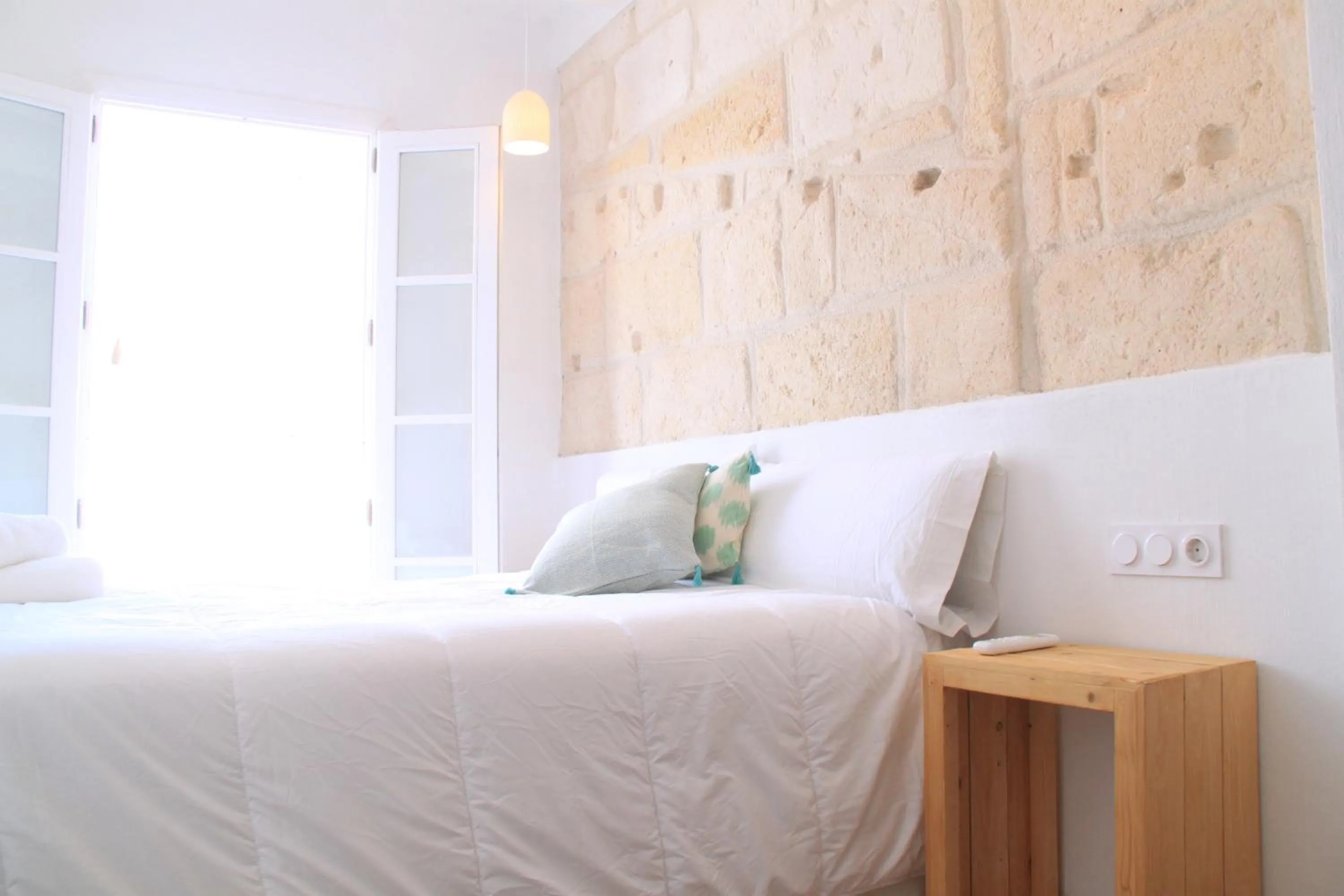 Bed in S'Esparteria Hotel