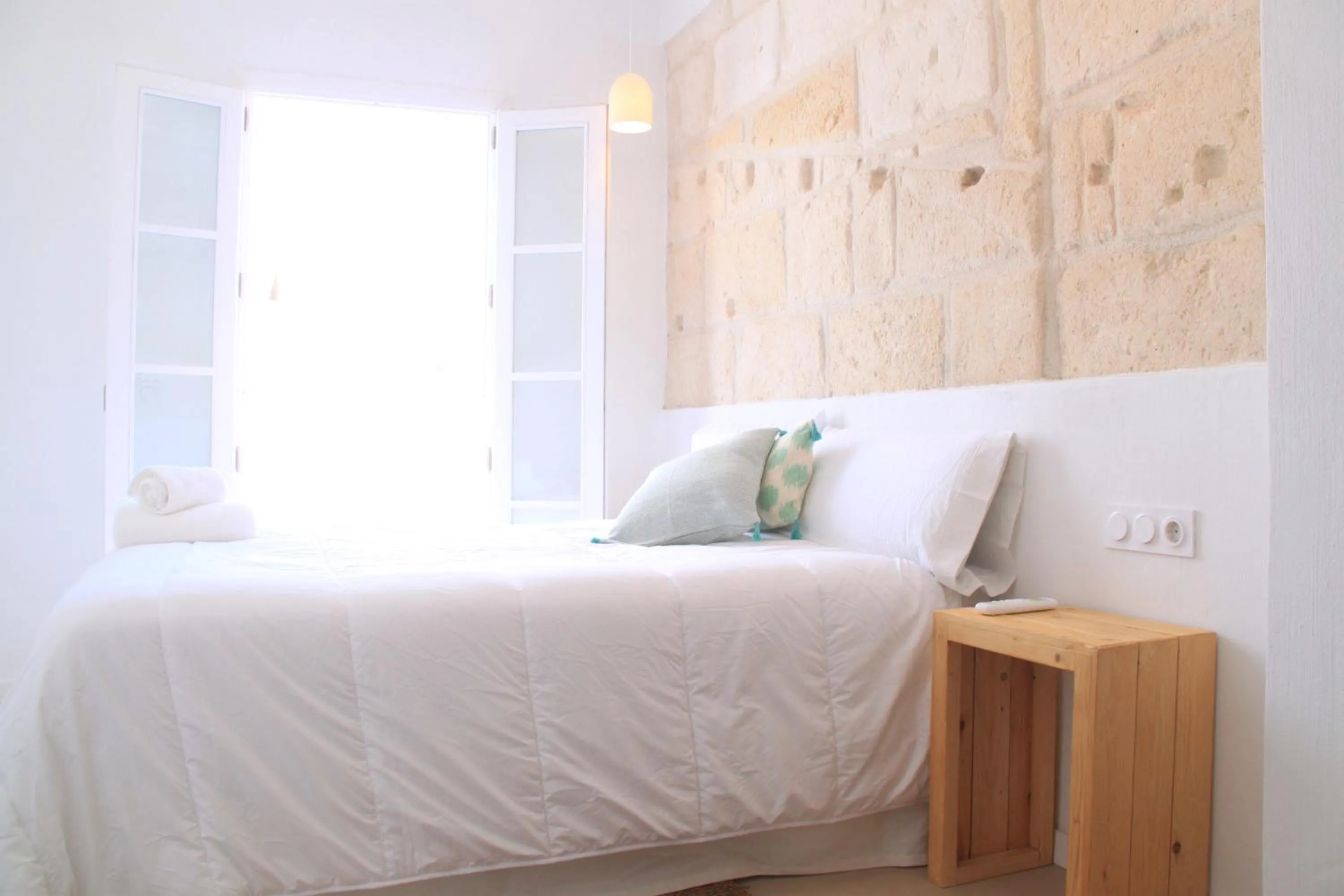 Bed in S'Esparteria Hotel