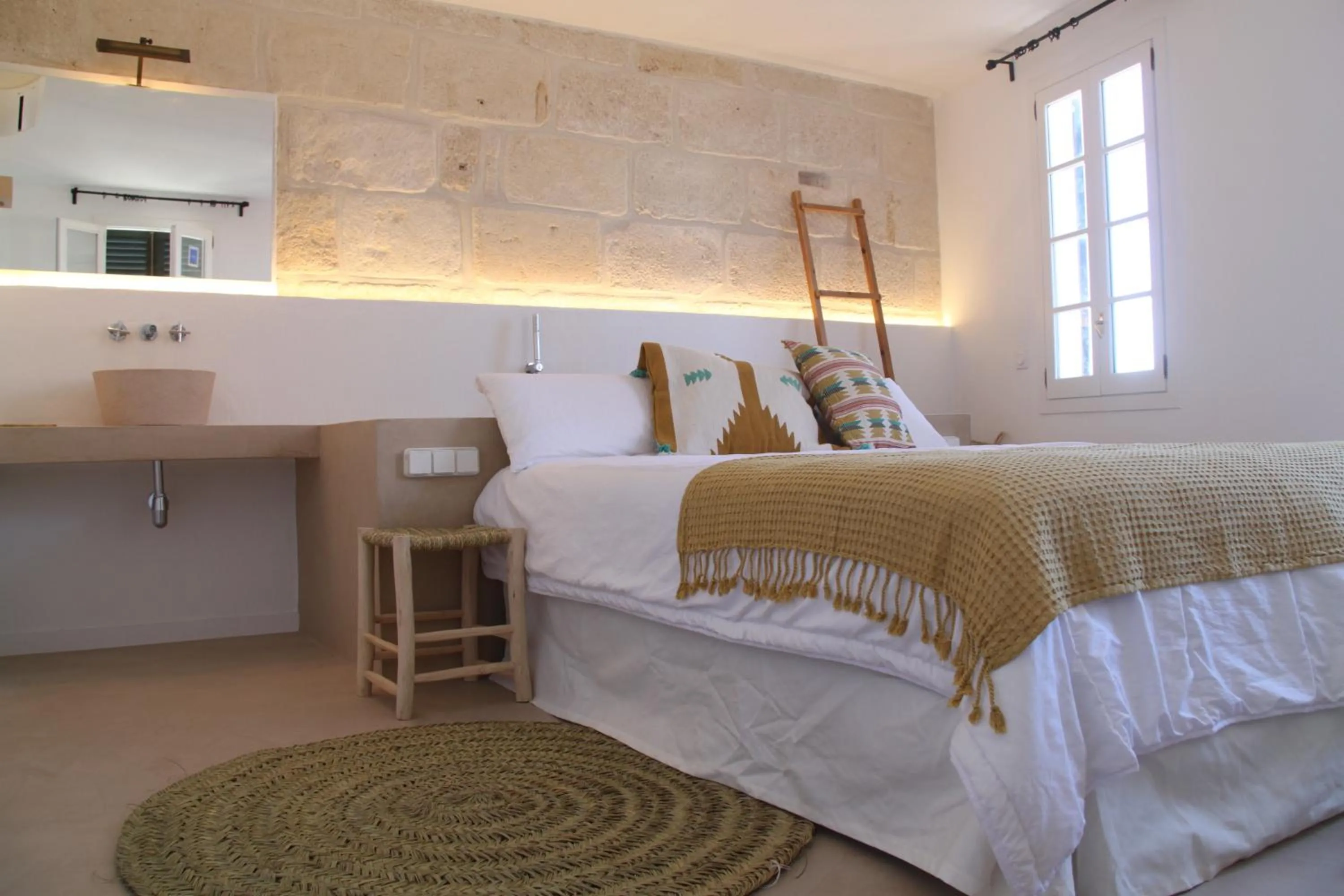 Bed in S'Esparteria Hotel