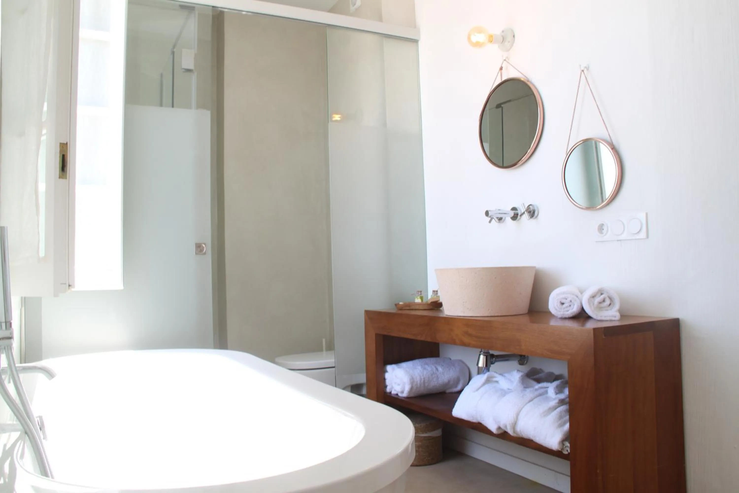 Bed in S'Esparteria Hotel