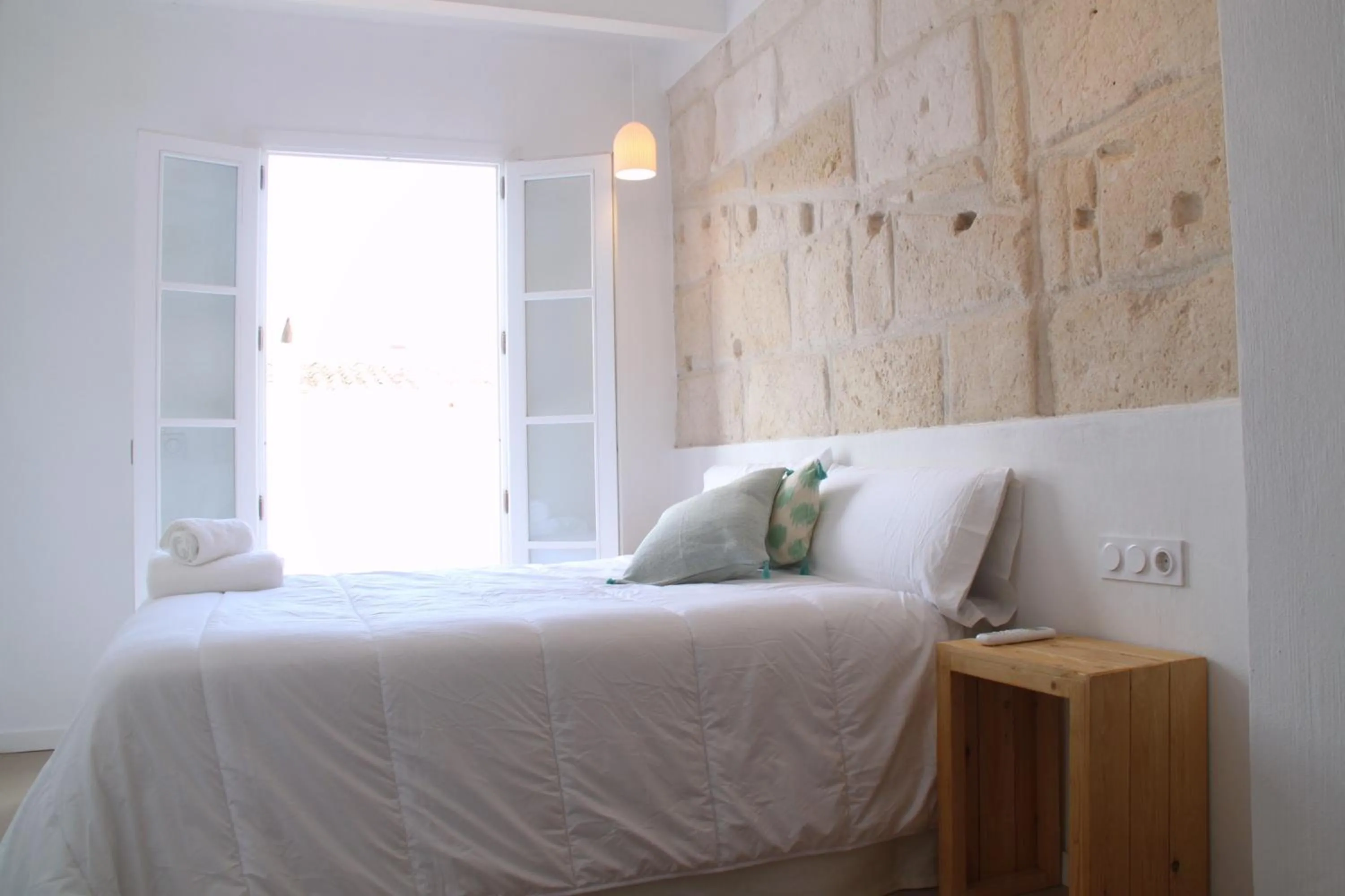 Bed in S'Esparteria Hotel