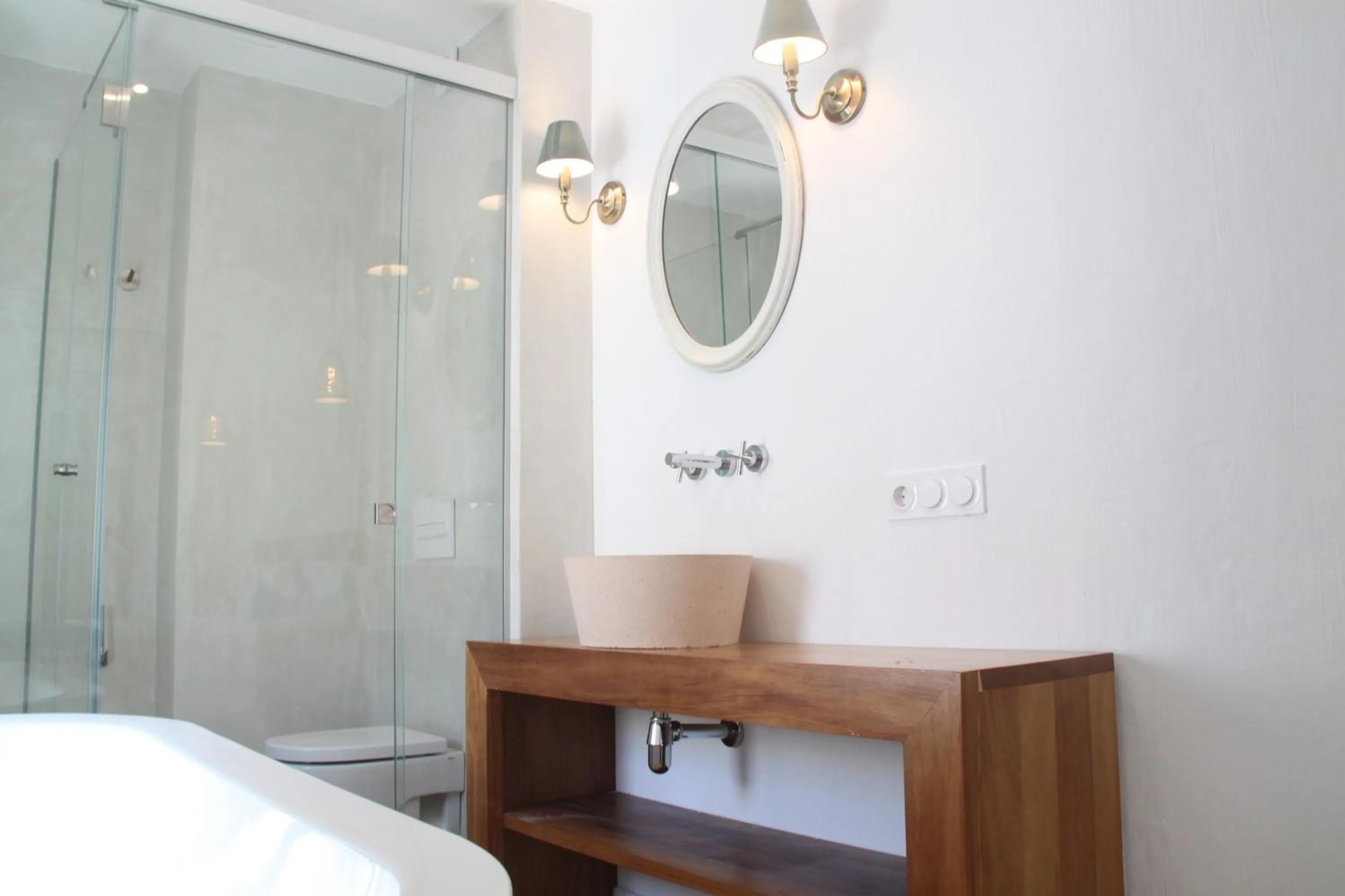 Bed in S'Esparteria Hotel