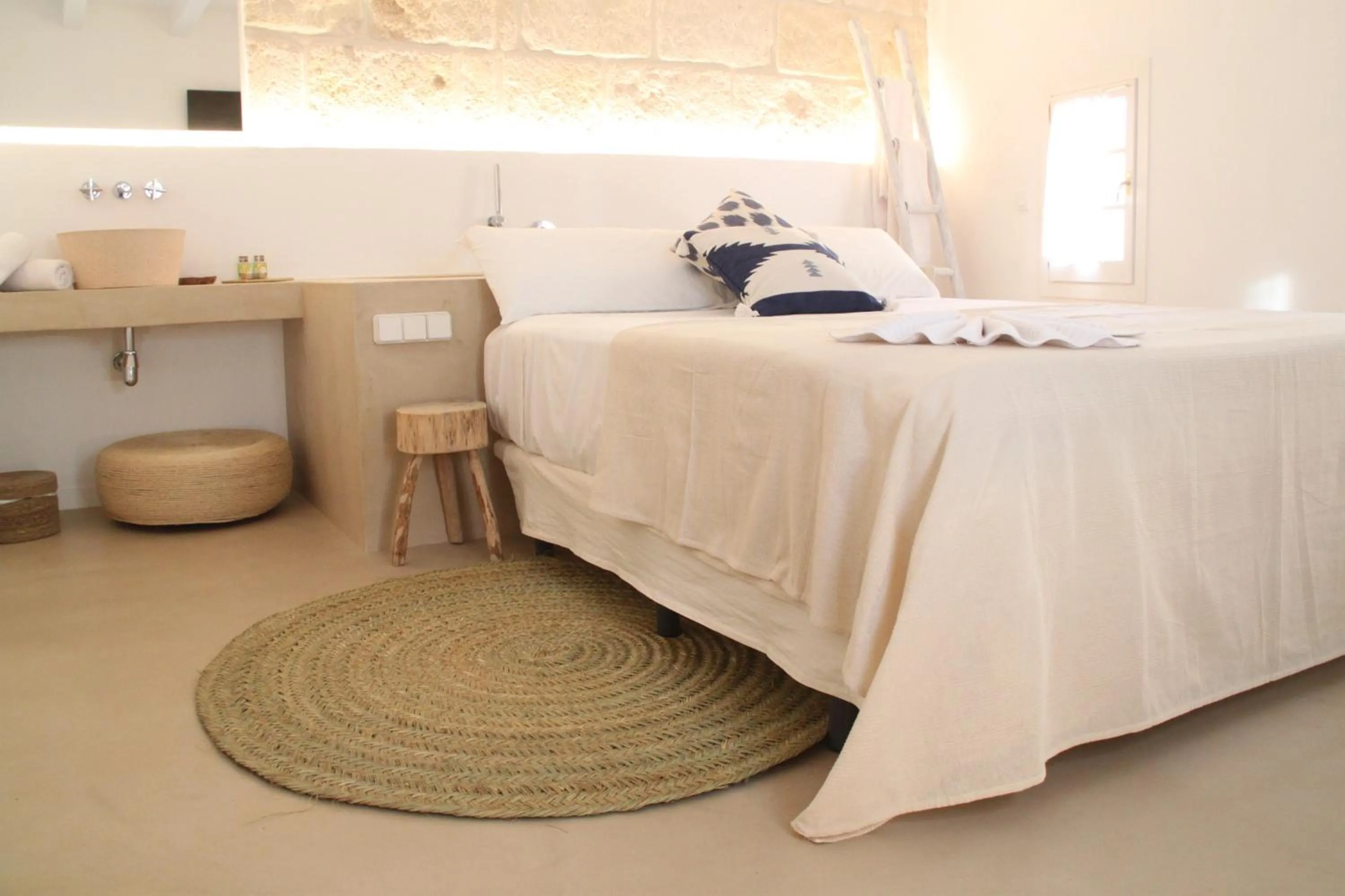 Bed in S'Esparteria Hotel