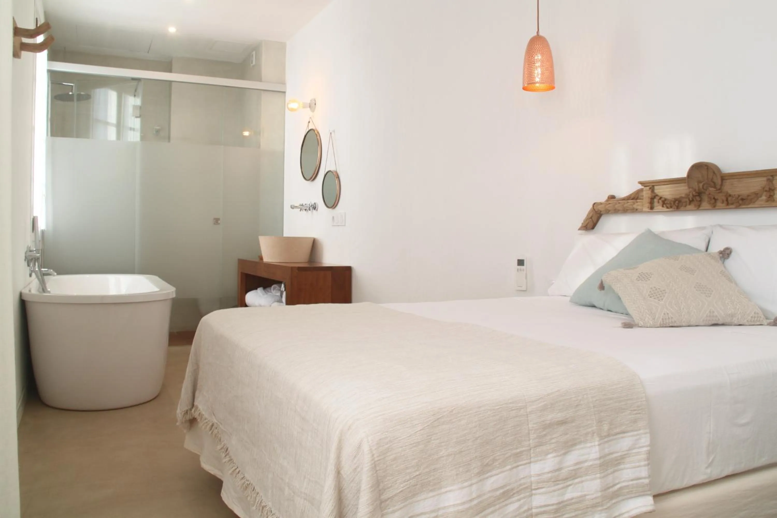 Bed in S'Esparteria Hotel