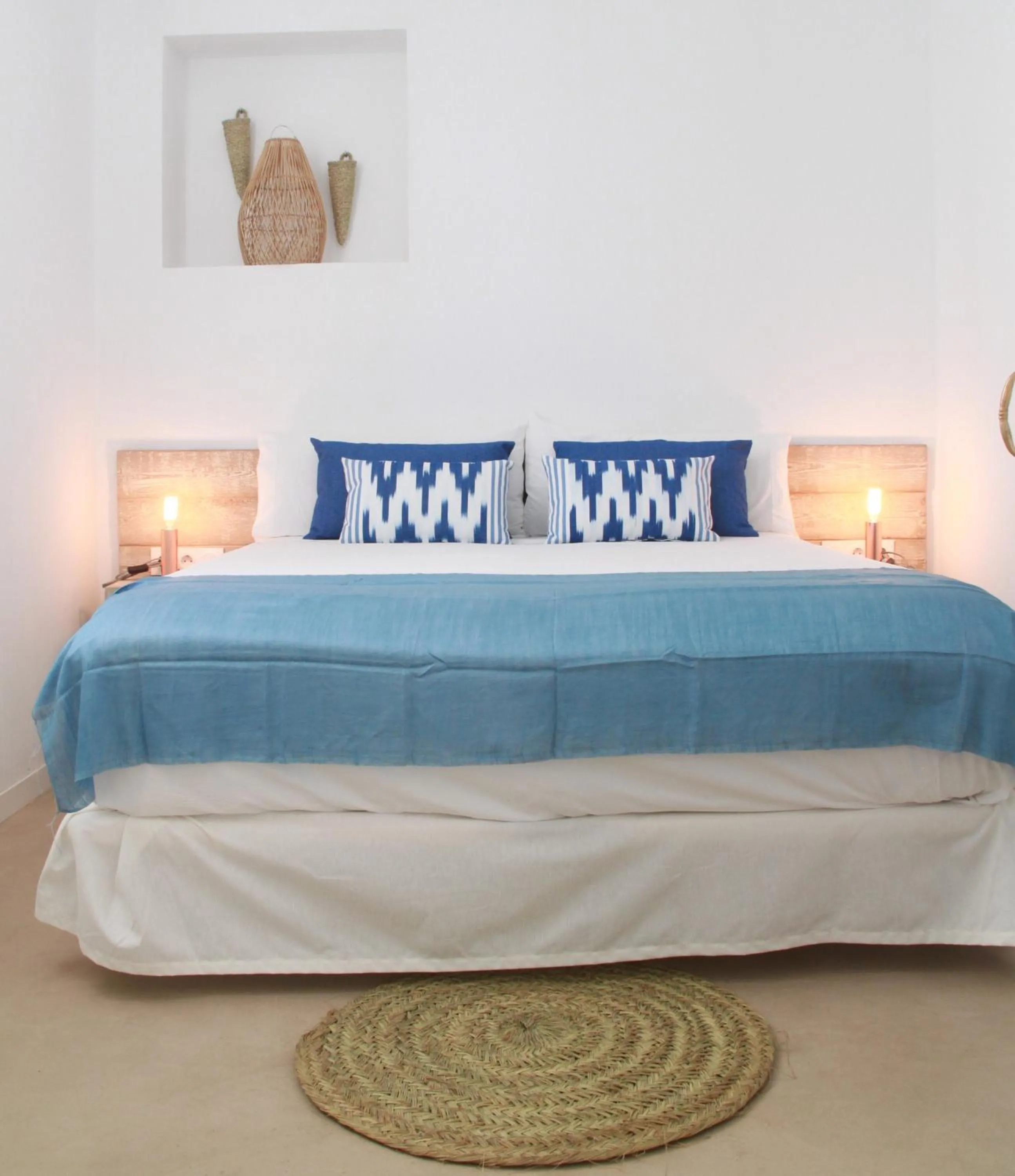 Bed in S'Esparteria Hotel