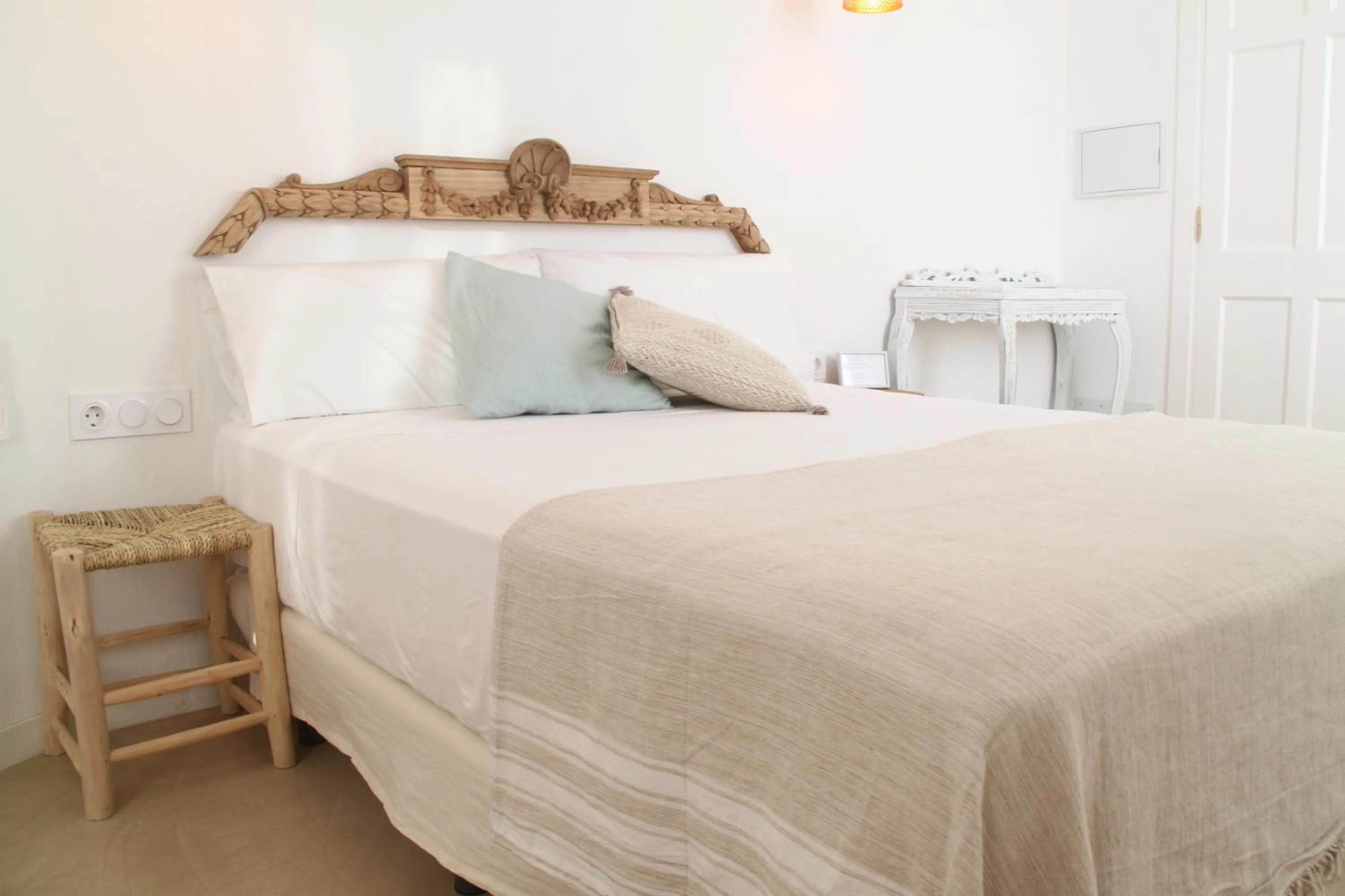 Bed in S'Esparteria Hotel