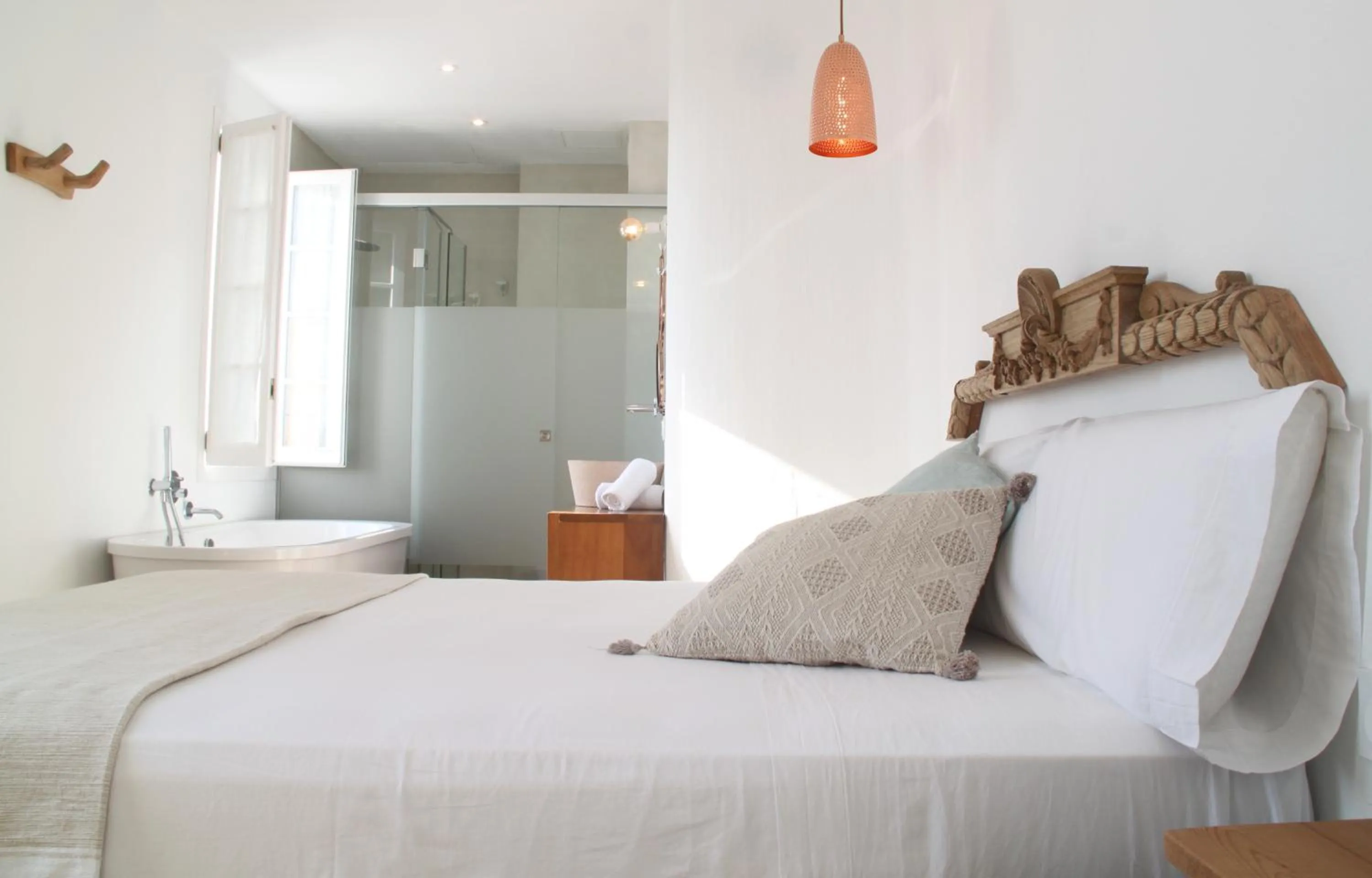 Bed in S'Esparteria Hotel