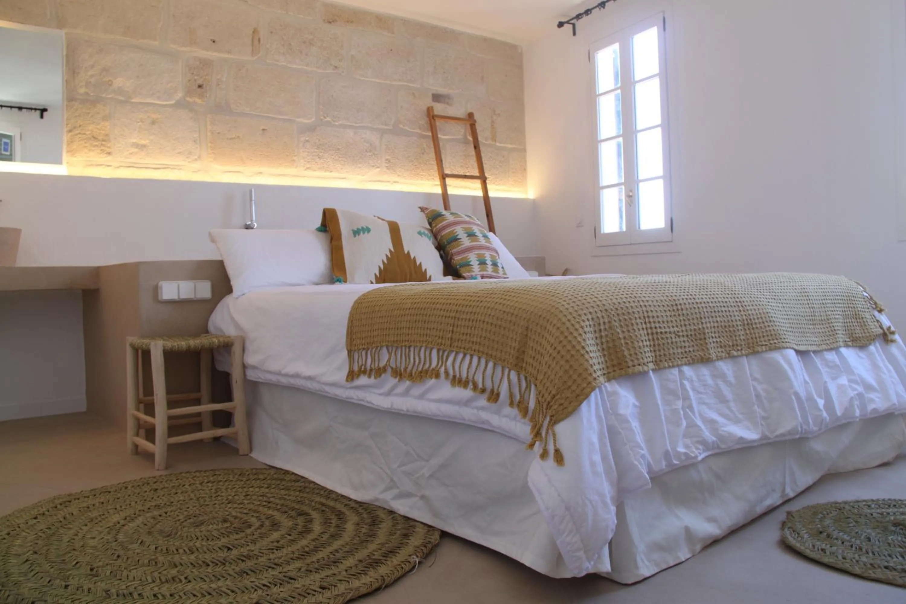 Bed in S'Esparteria Hotel