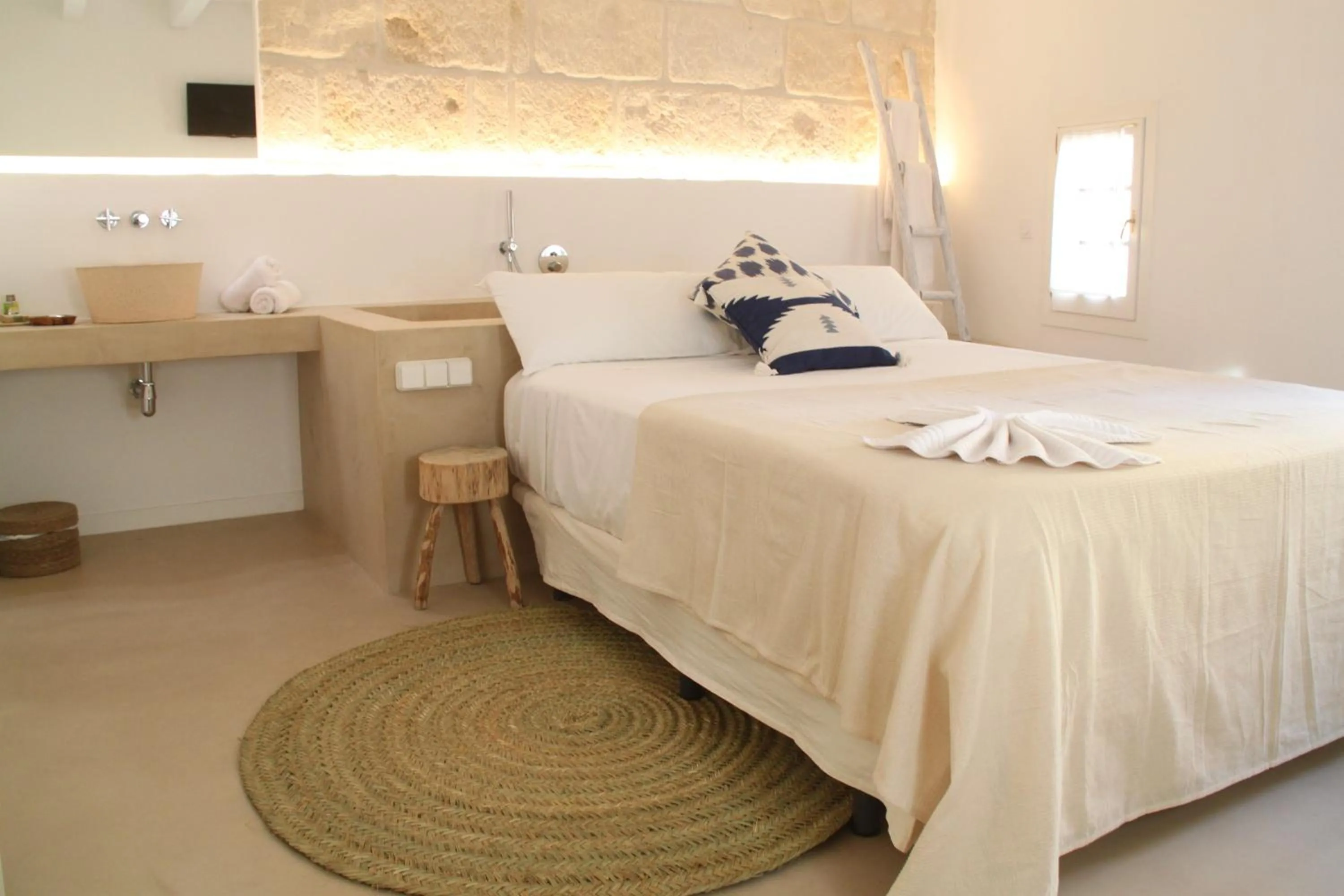 Bed in S'Esparteria Hotel