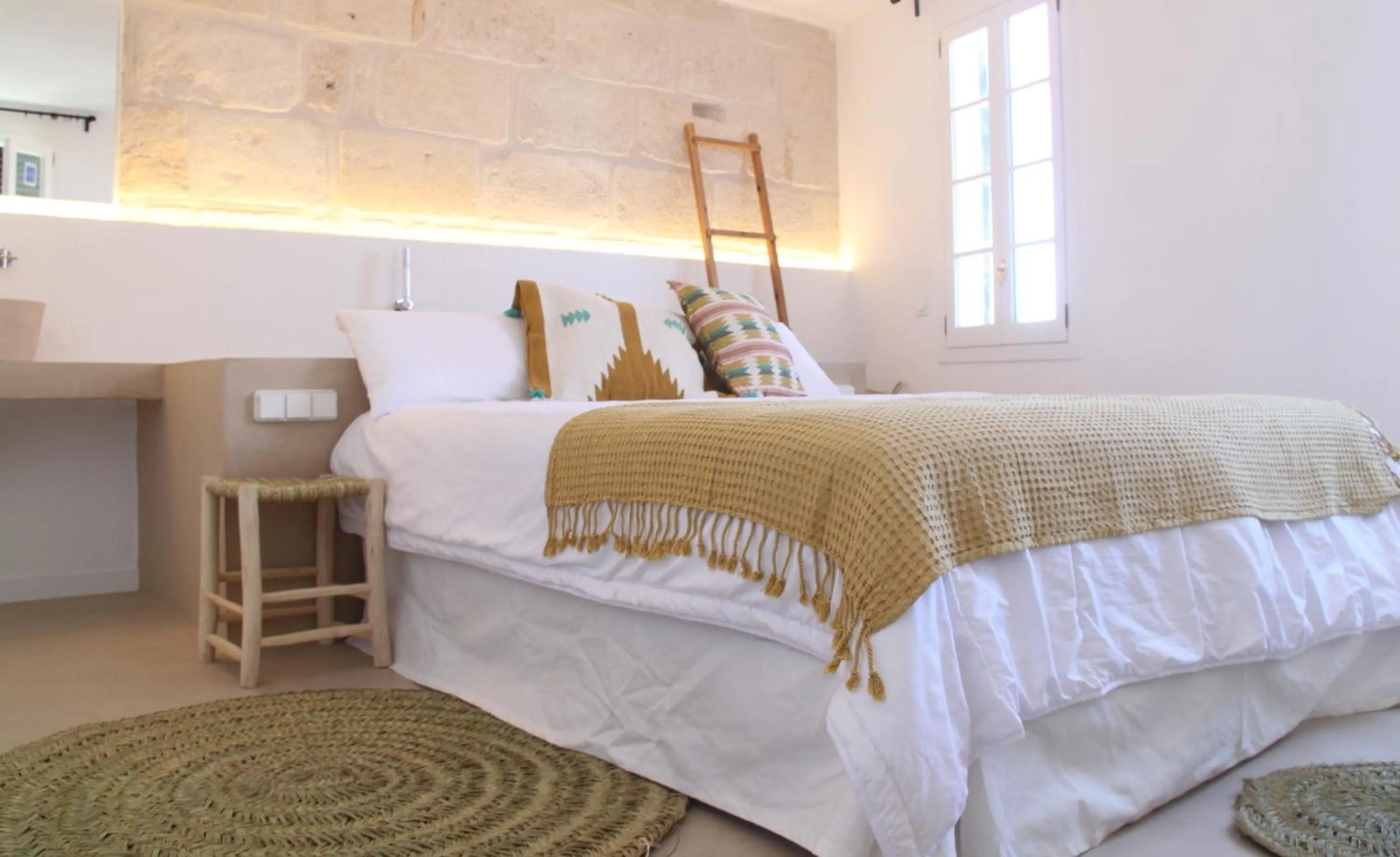 Bed in S'Esparteria Hotel