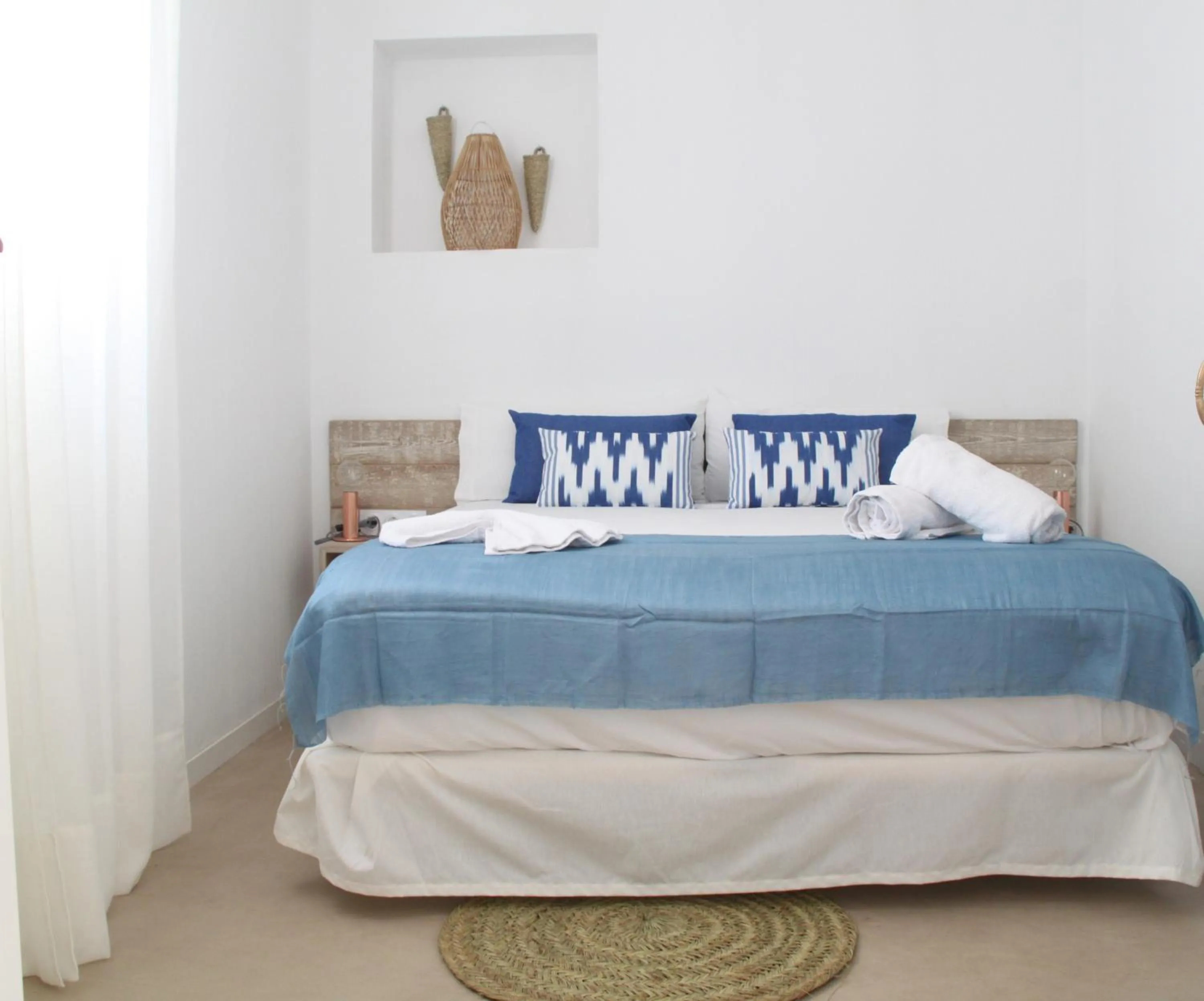 Bed in S'Esparteria Hotel
