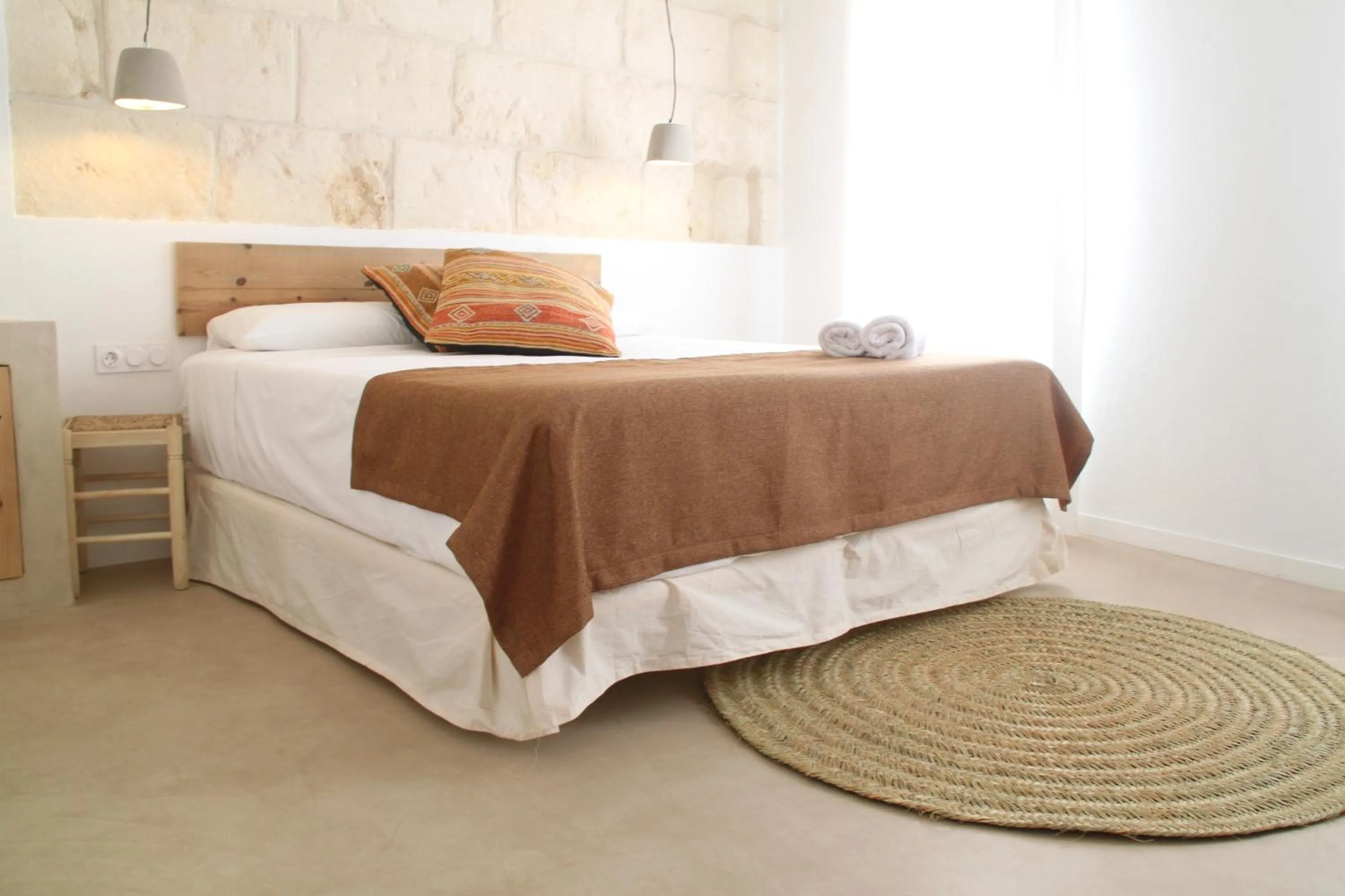 Bed in S'Esparteria Hotel