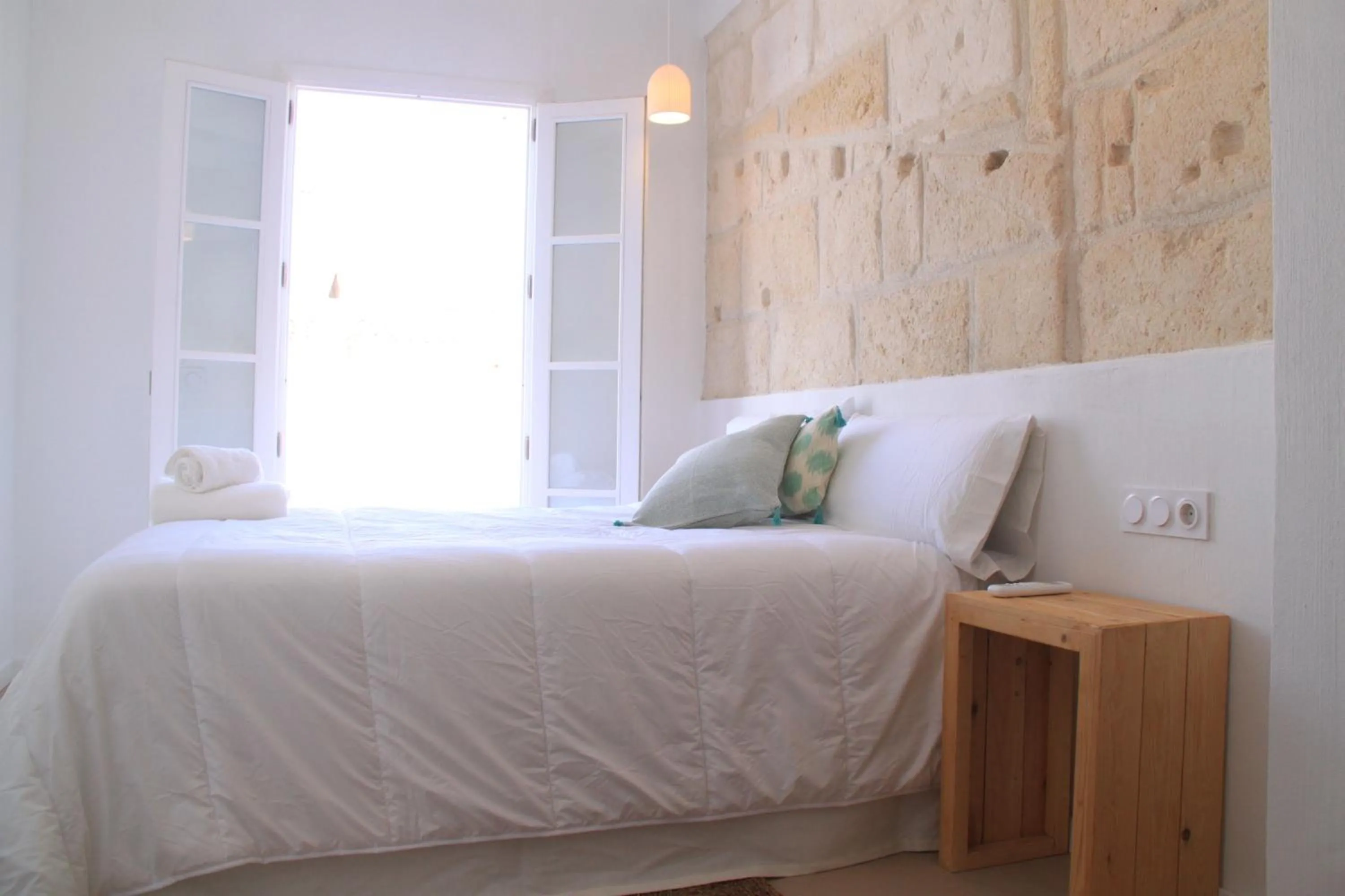 Bed in S'Esparteria Hotel