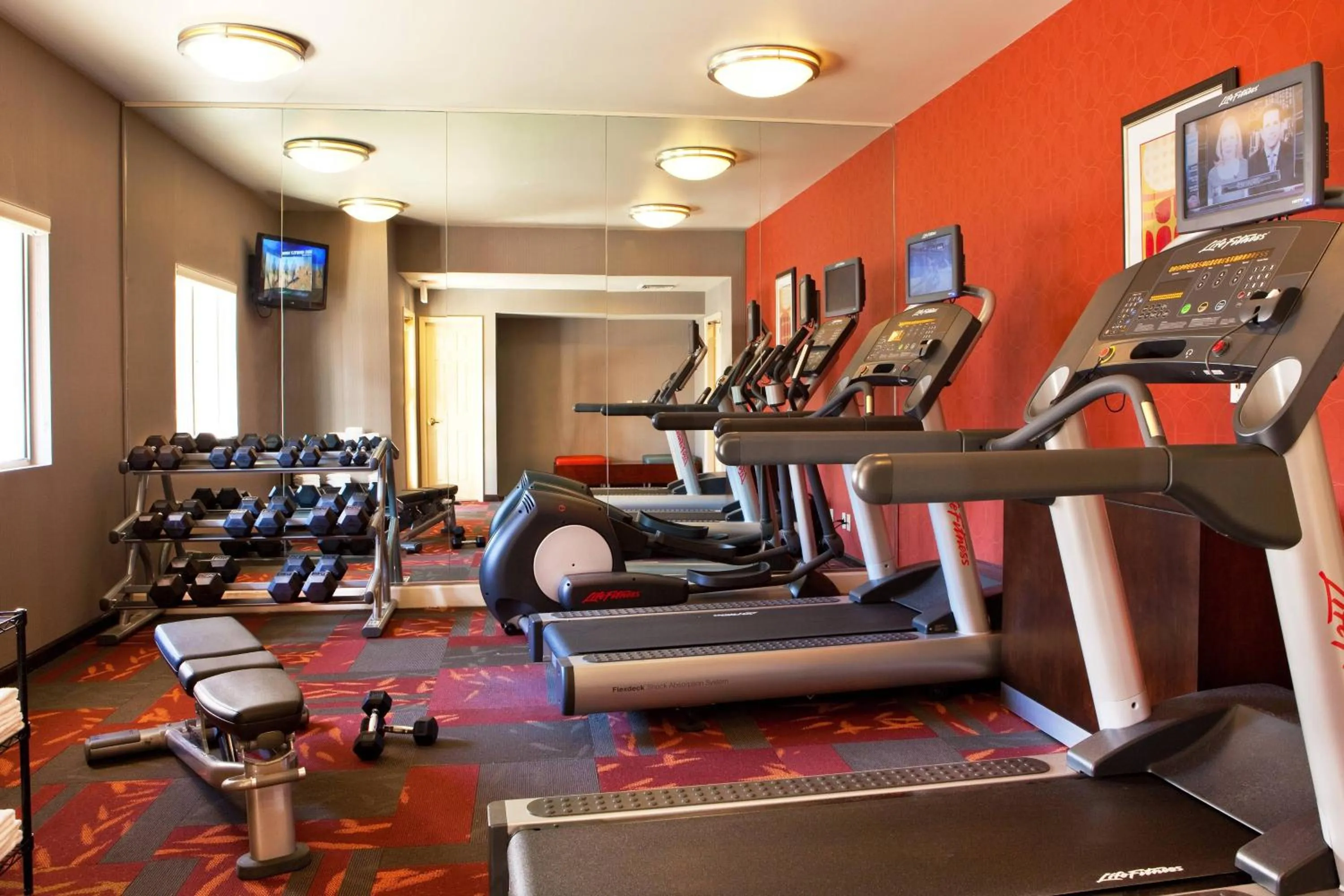 Fitness centre/facilities in Residence Inn by Marriott Sacramento Airport Natomas