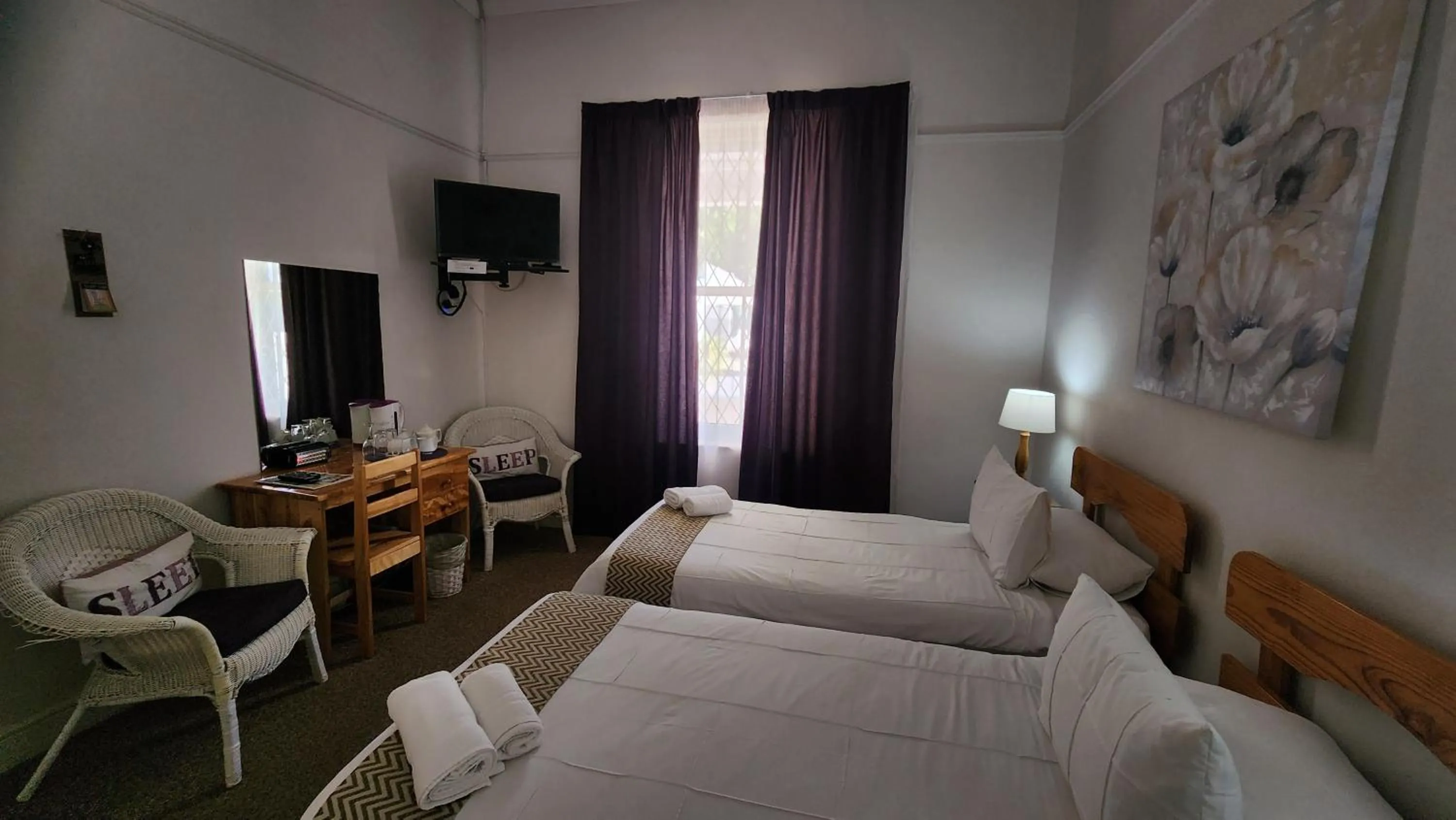 Bedroom, Bed in Country Village