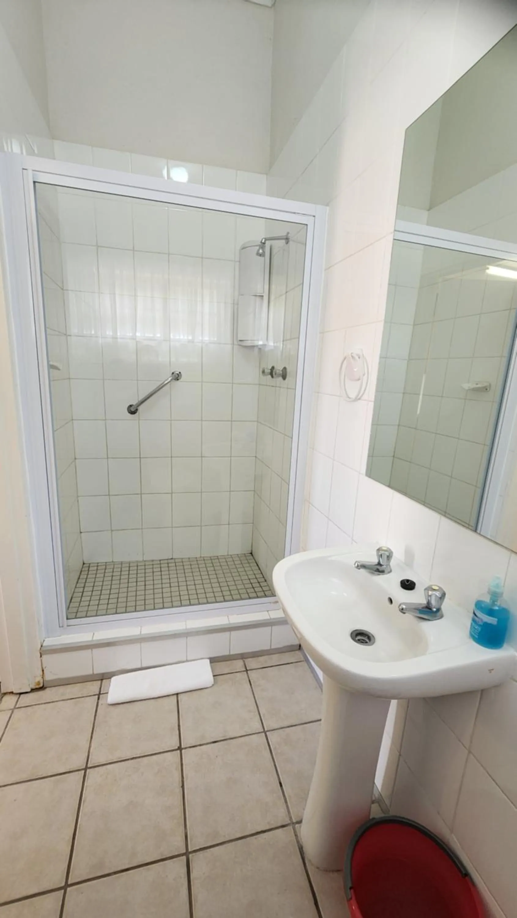 Shower in Country Village