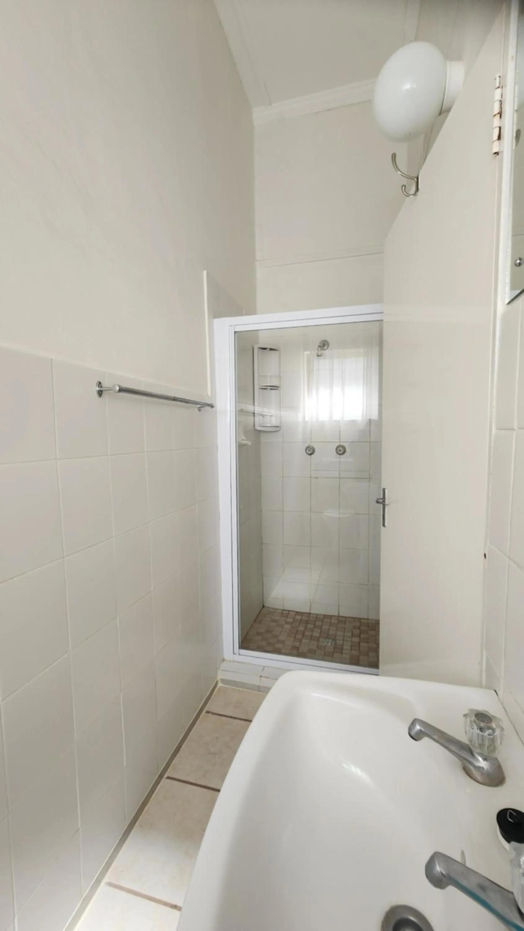 Shower in Country Village