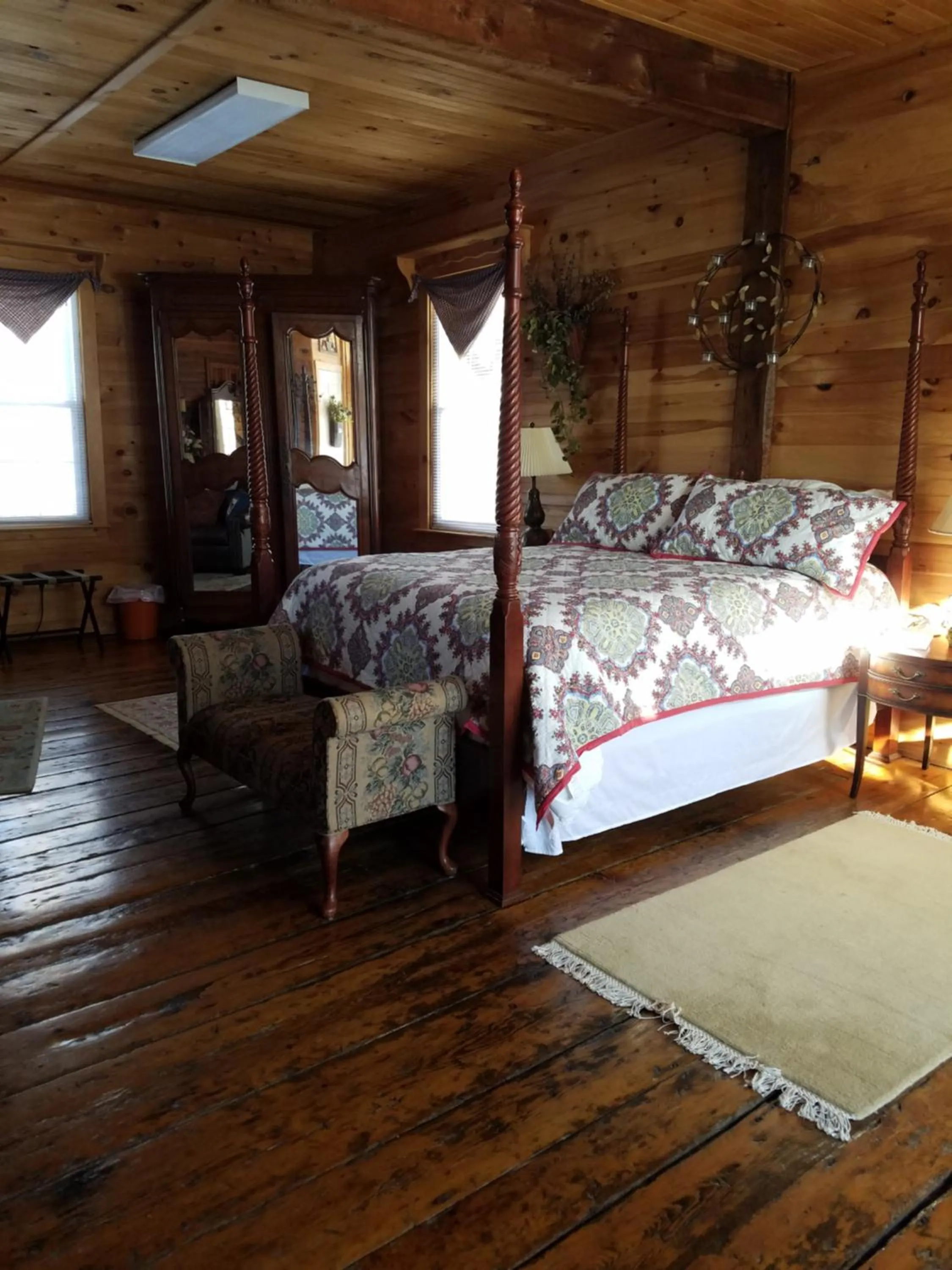 Bed in The Perkins House