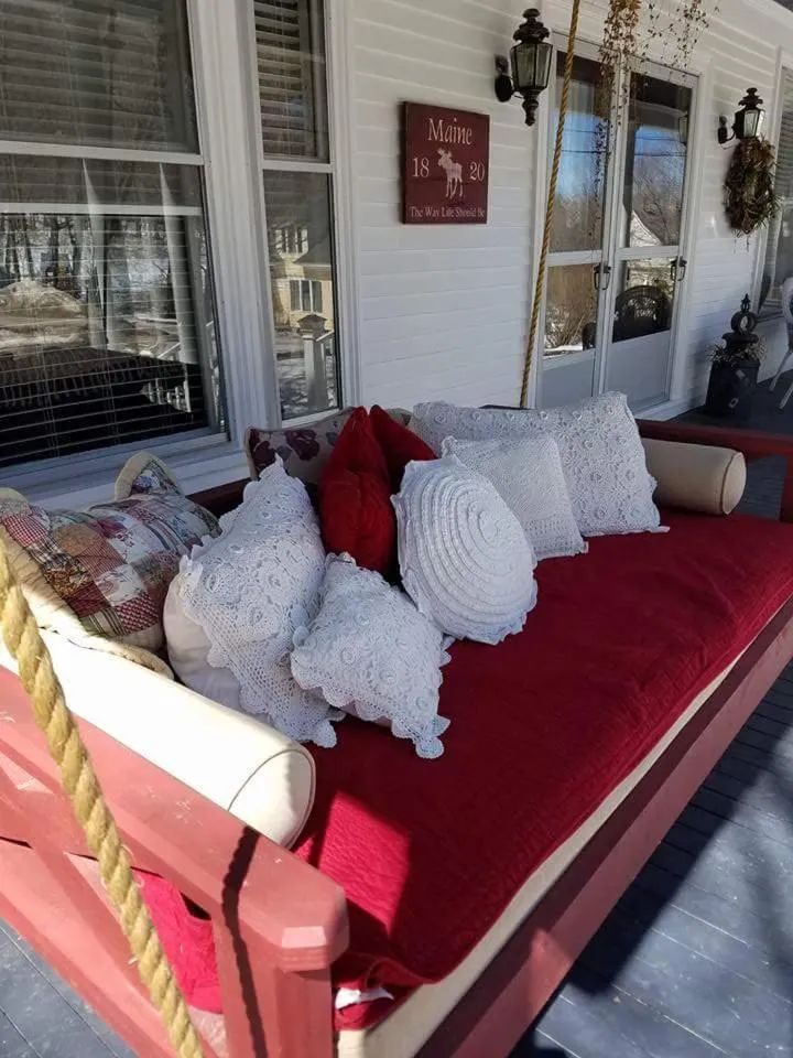 Bed in The Perkins House