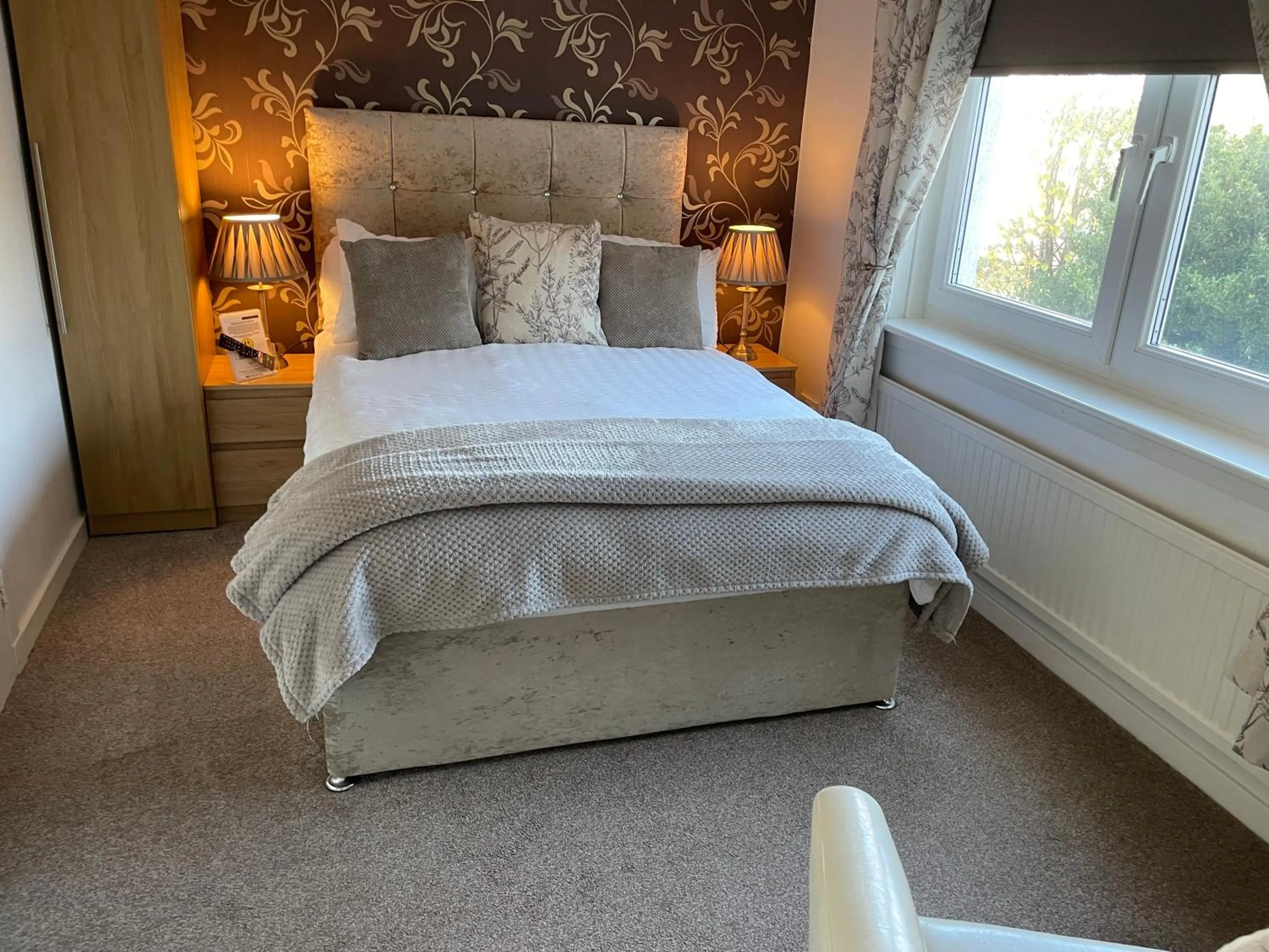 Bed in Beechwood Ensuite Guest House