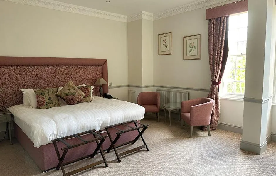 Bed in Nunsmere Hall Hotel