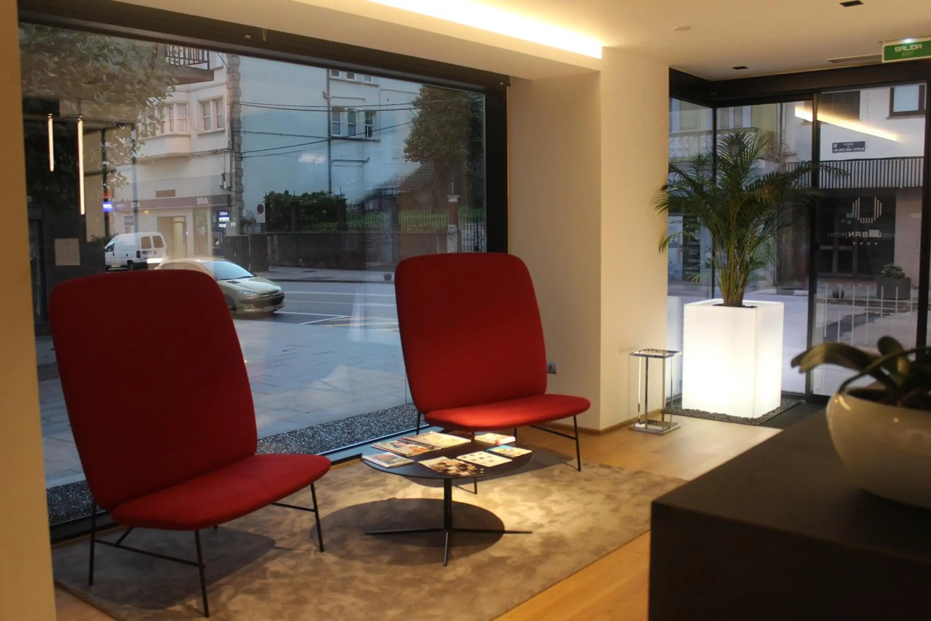 Lobby or reception in Hotel U Viveiro Lobby or reception in Hotel U Viveiro