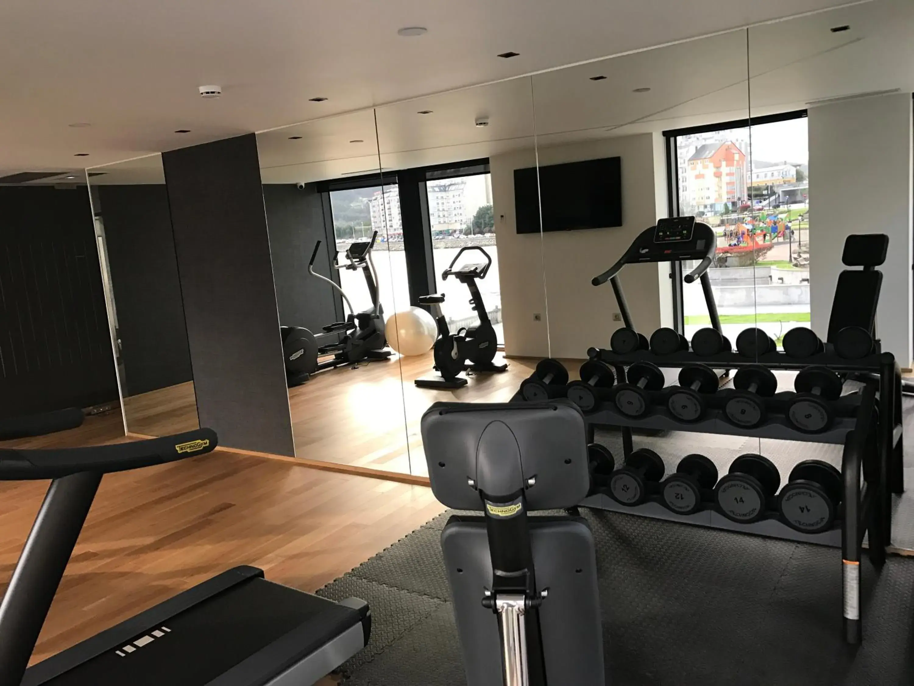 Fitness centre/facilities in Hotel U Viveiro Fitness centre/facilities in Hotel U Viveiro