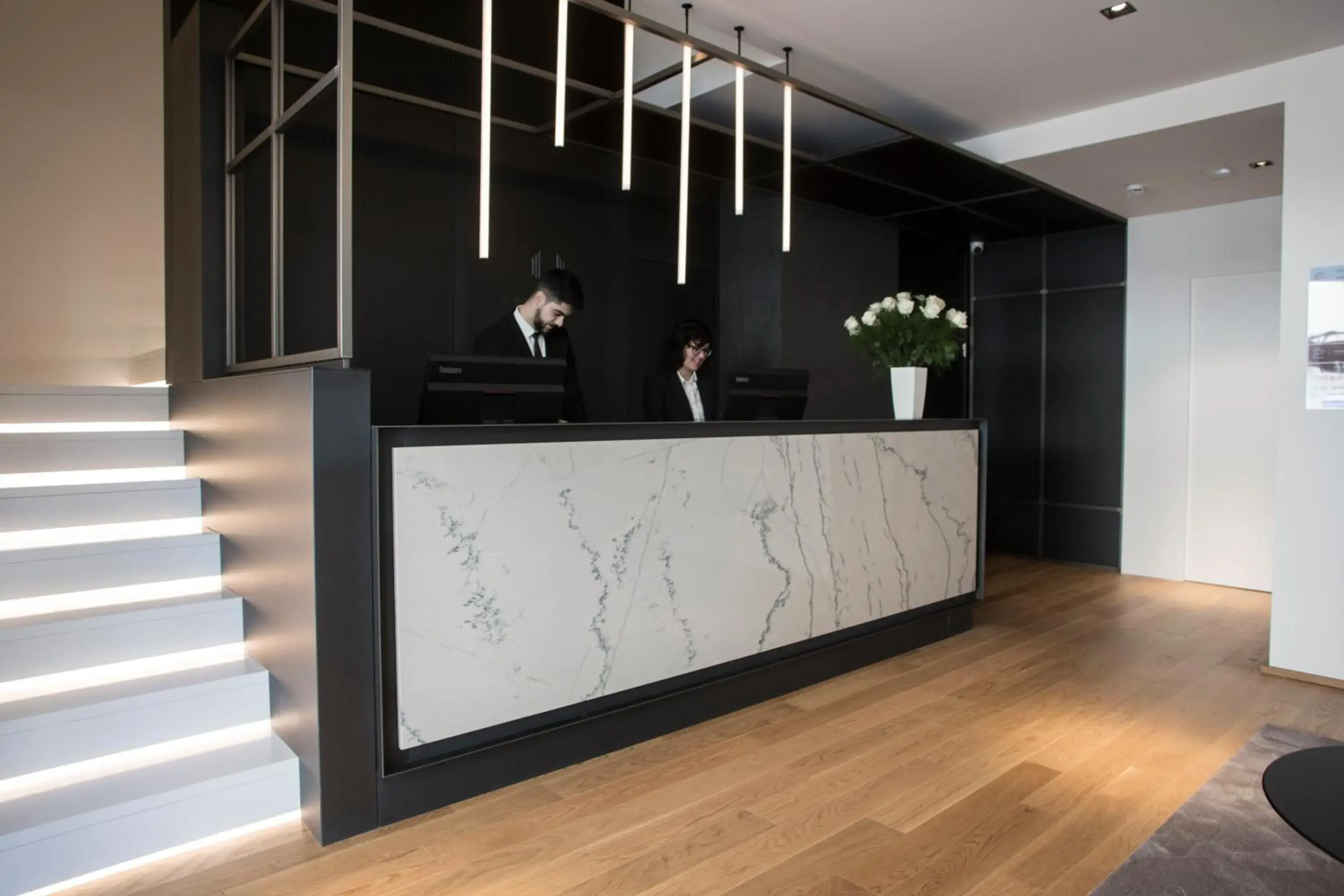 Lobby or reception in Hotel U Viveiro Lobby or reception in Hotel U Viveiro