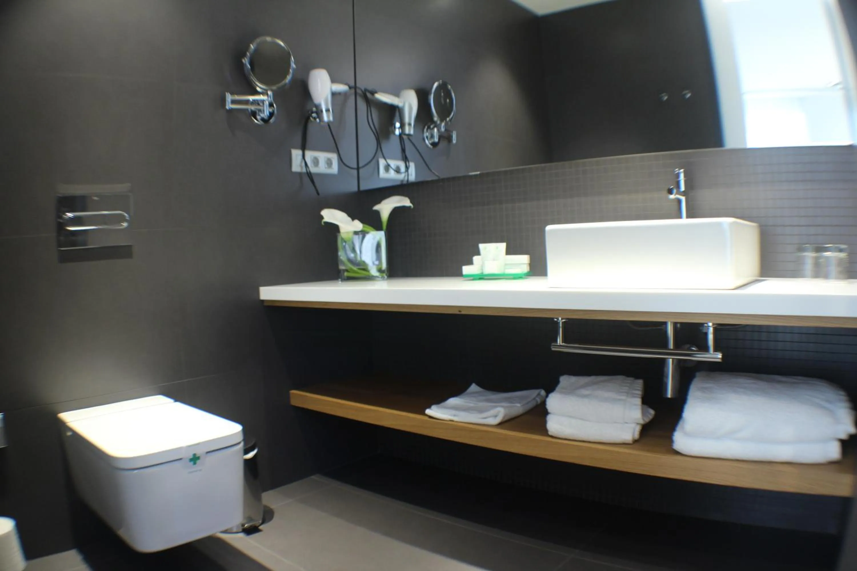 Bathroom in Hotel U Viveiro