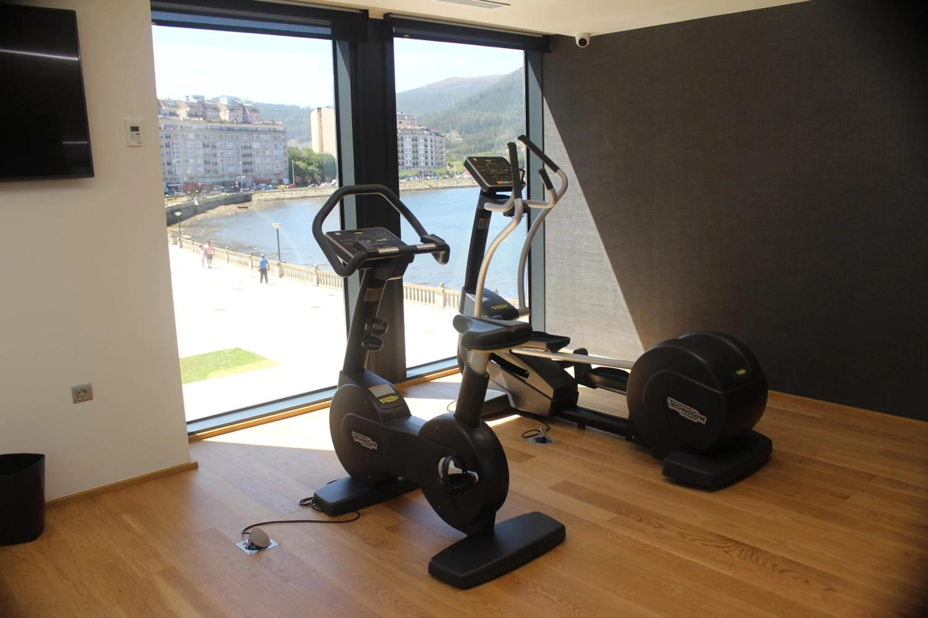 Fitness centre/facilities in Hotel U Viveiro