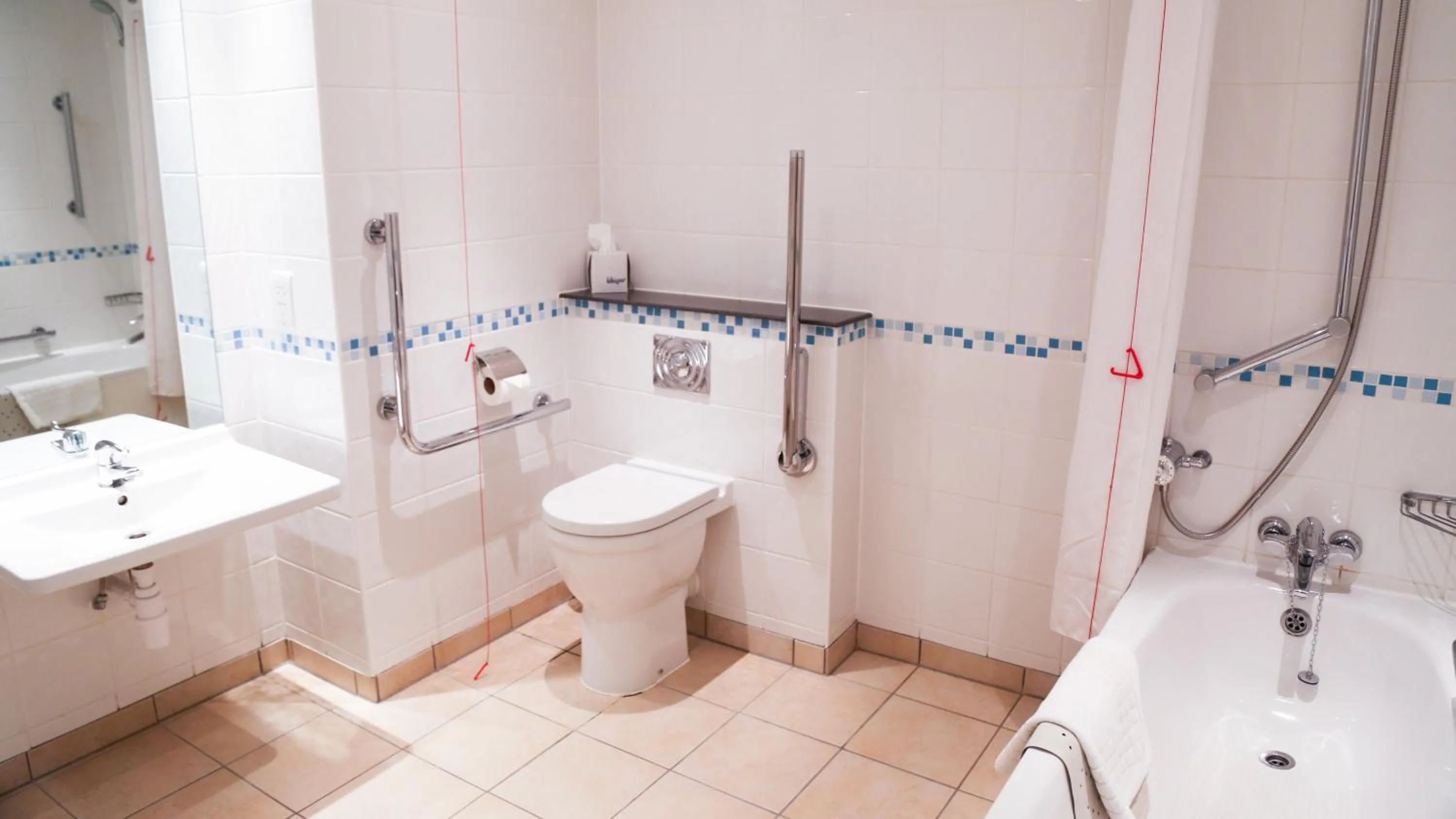 Bathroom in Holiday Inn Runcorn M56 Junction 12 by IHG