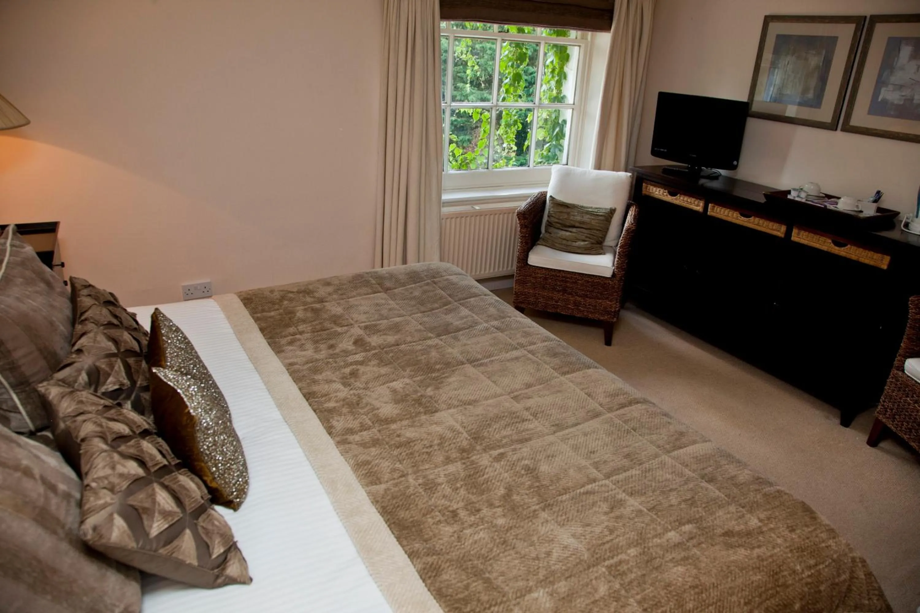 Property building, Bed in Rowton Hall Hotel and Spa