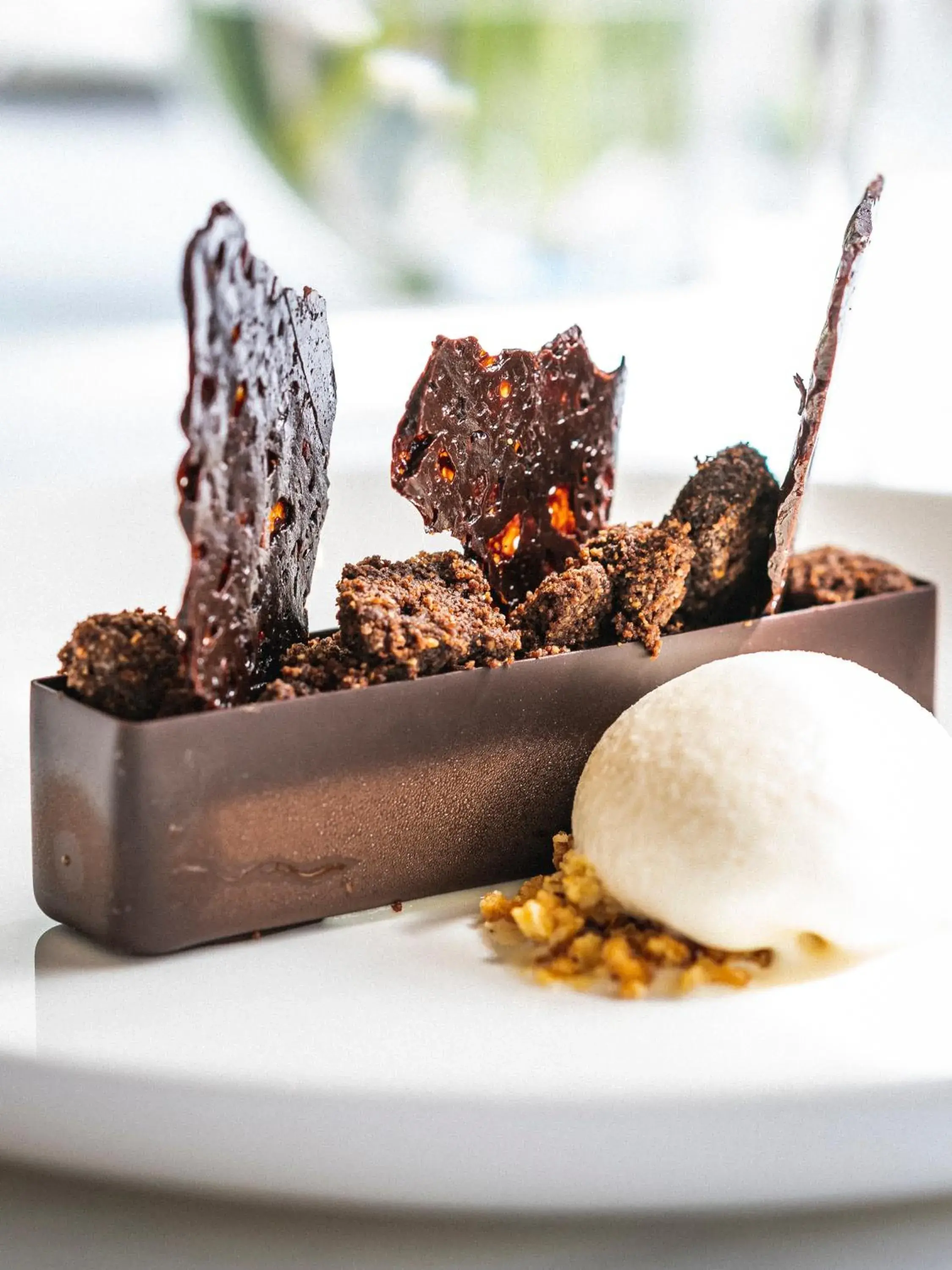 Food close-up in Rowton Hall Hotel and Spa Food close-up in Rowton Hall Hotel and Spa