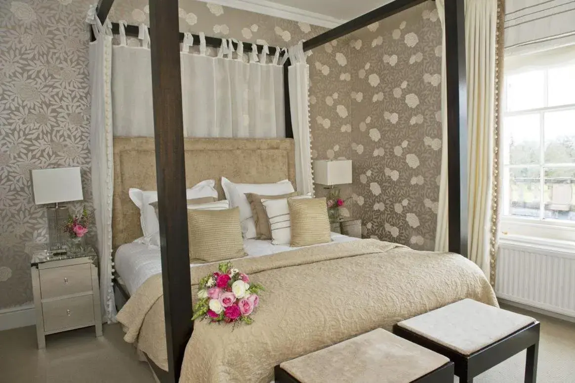 Bed in Rowton Hall Hotel and Spa Bed in Rowton Hall Hotel and Spa