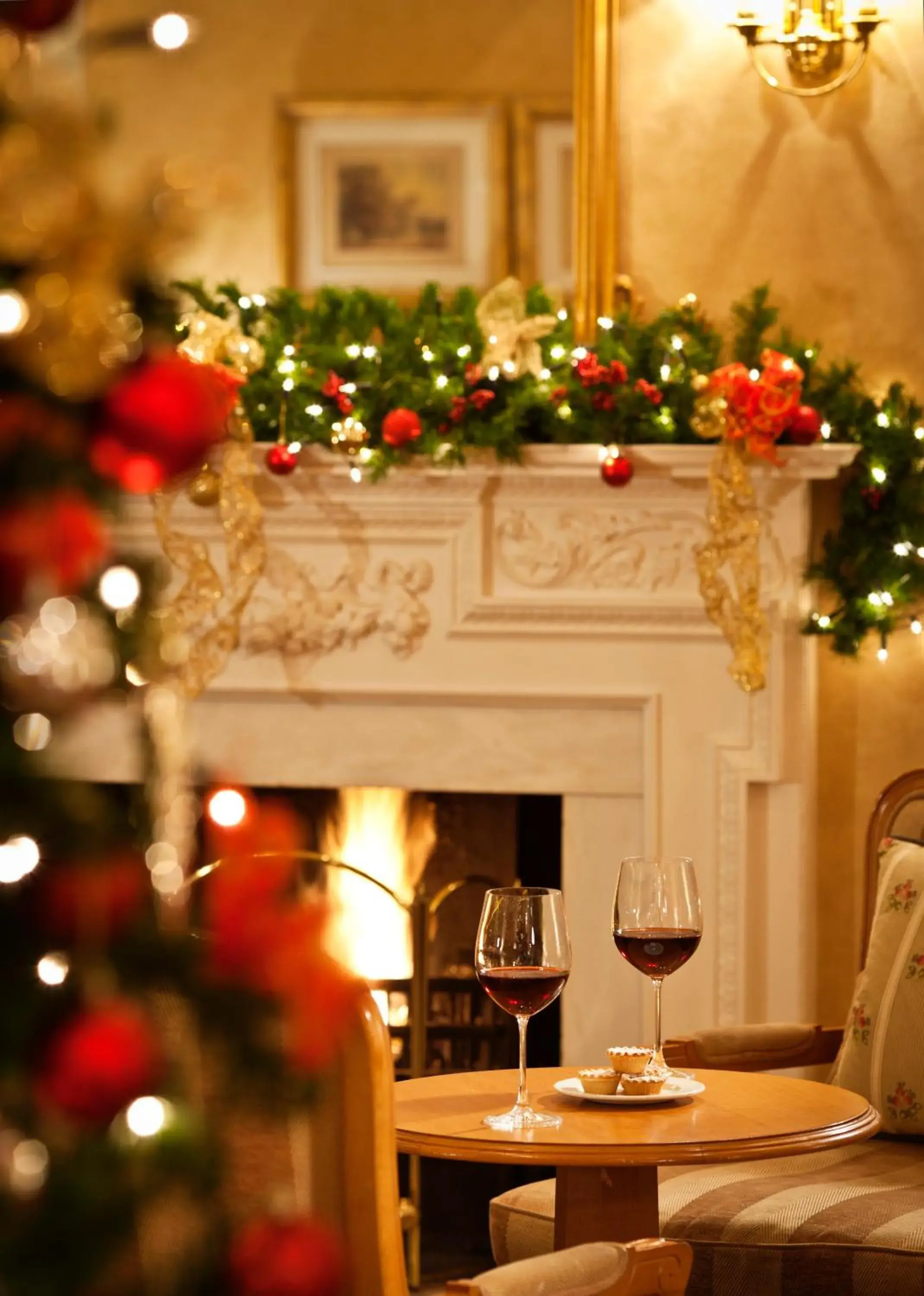 Lounge or bar in Rowton Hall Hotel and Spa Lounge or bar in Rowton Hall Hotel and Spa