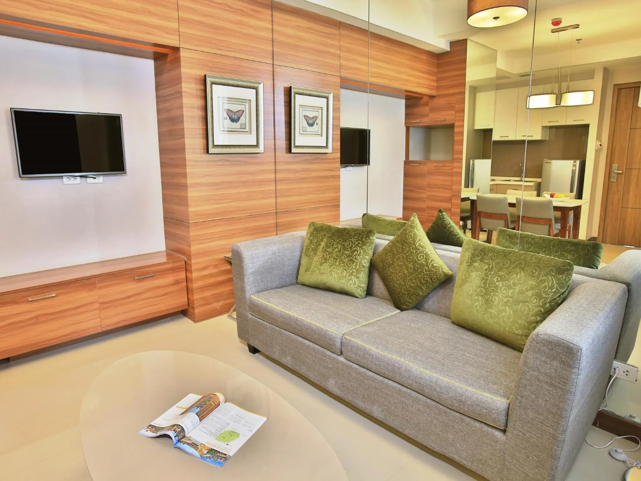 Living room in Valero Grand Suites by Swiss-Belhotel